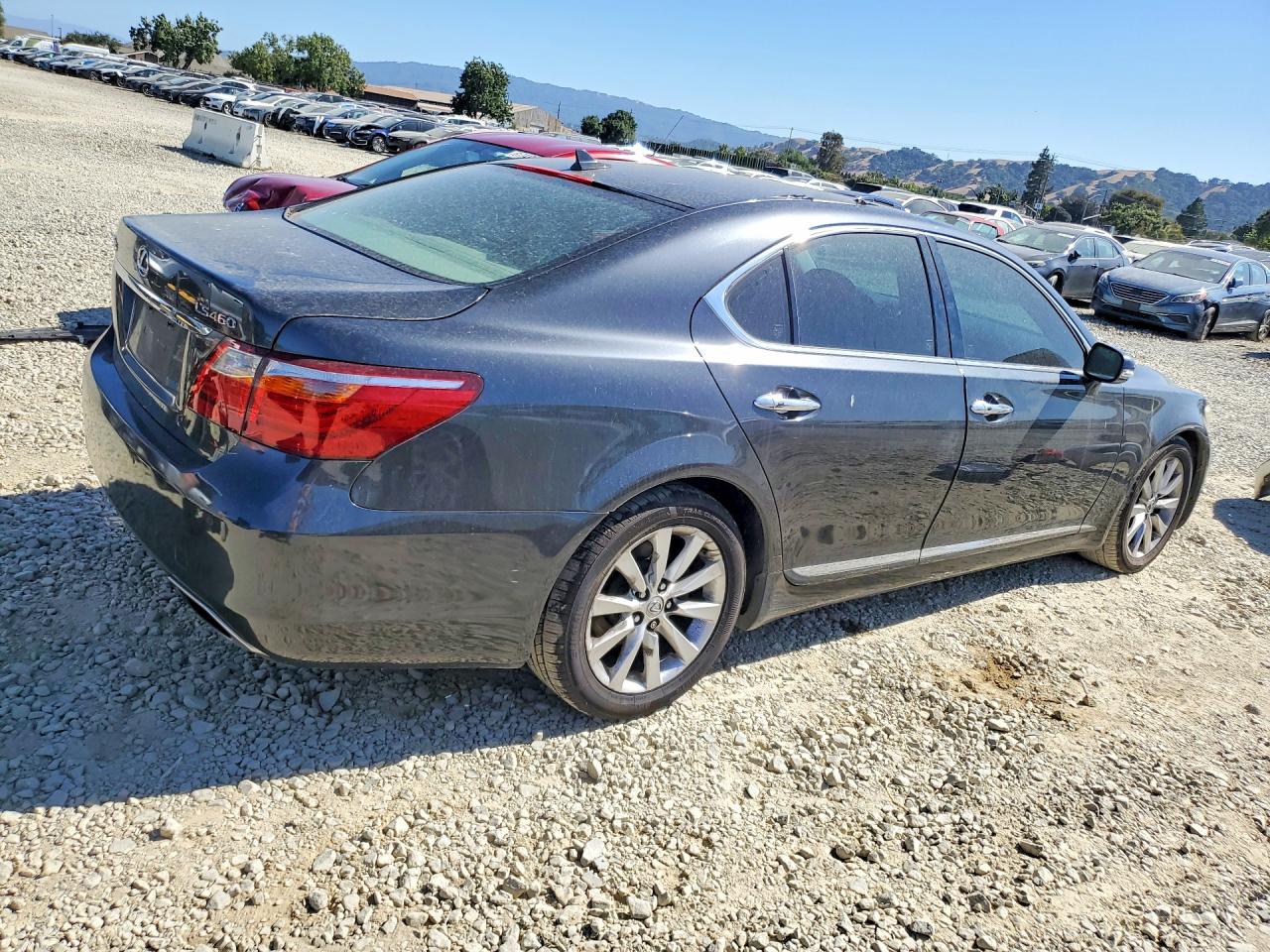2010 Lexus Ls 460 Base Серый vin: JTHBL5EF5A5096608