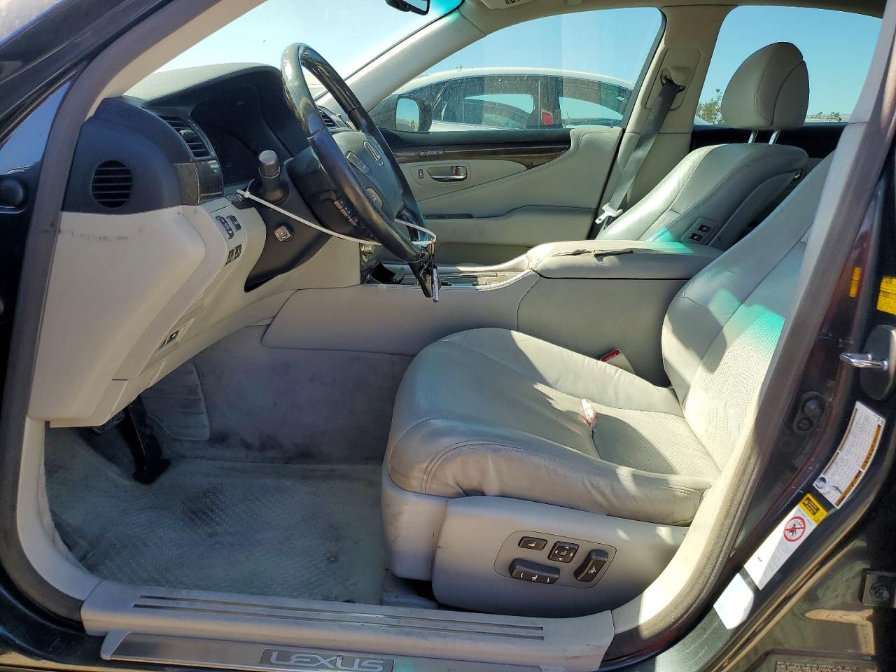 2010 Lexus Ls 460 Base Серый vin: JTHBL5EF5A5096608