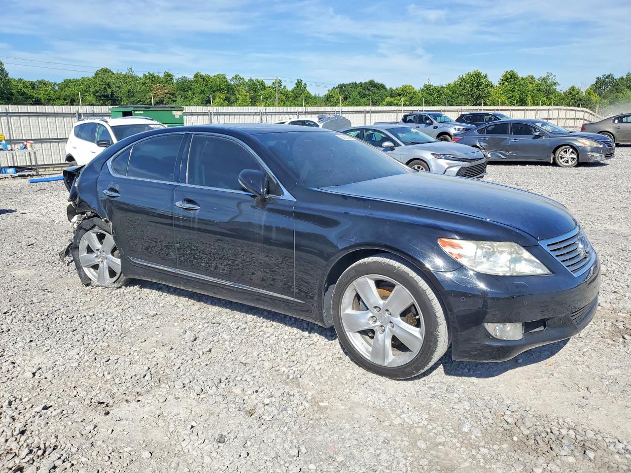 2011 Lexus Ls 460 Black vin: JTHBL5EF5B5103901
