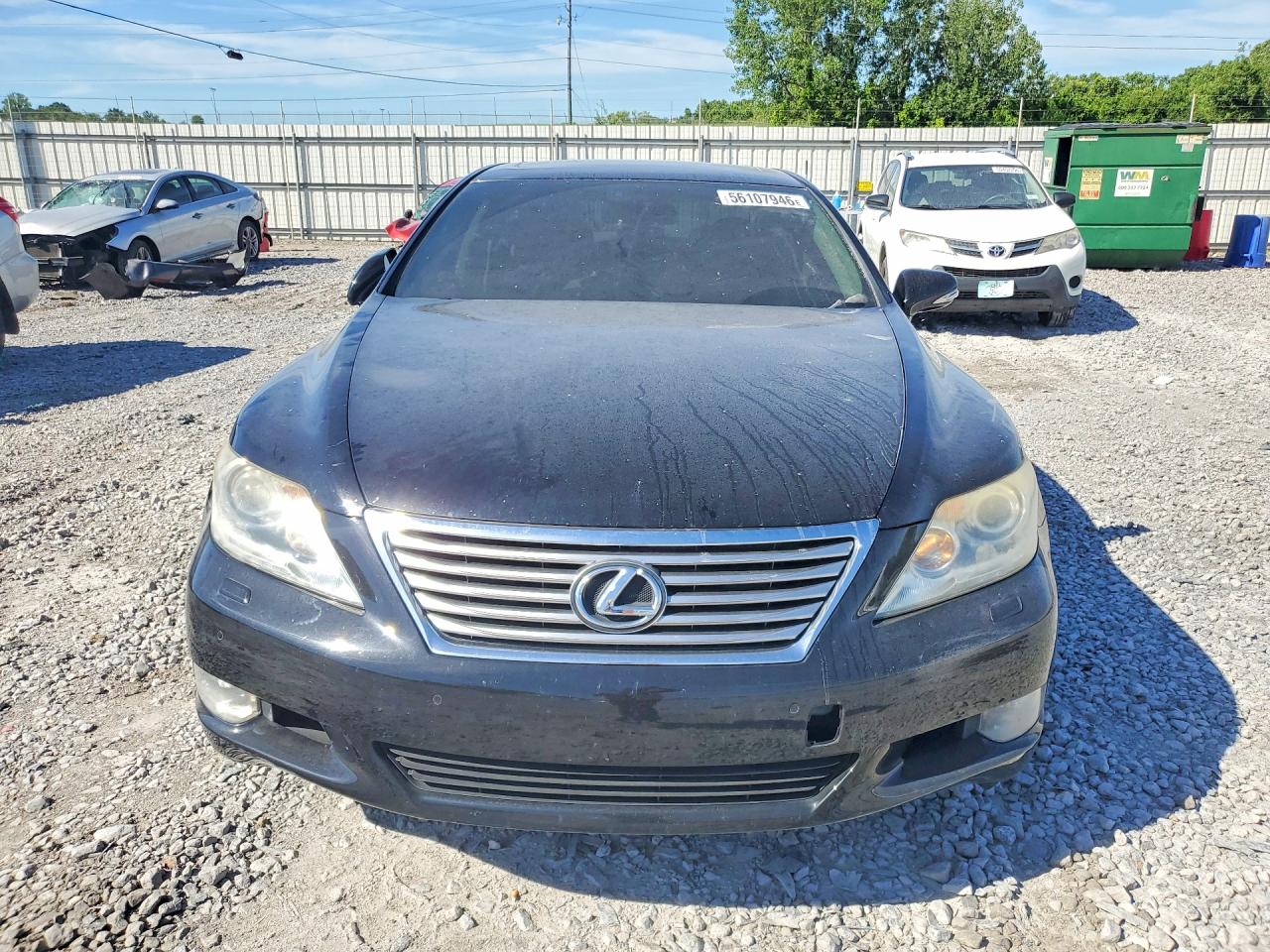 2011 Lexus Ls 460 Black vin: JTHBL5EF5B5103901
