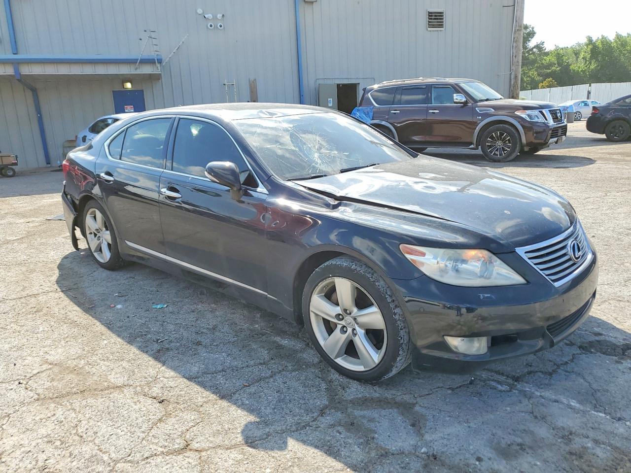 2012 Lexus Ls 460 Черный vin: JTHBL5EF5C5112065