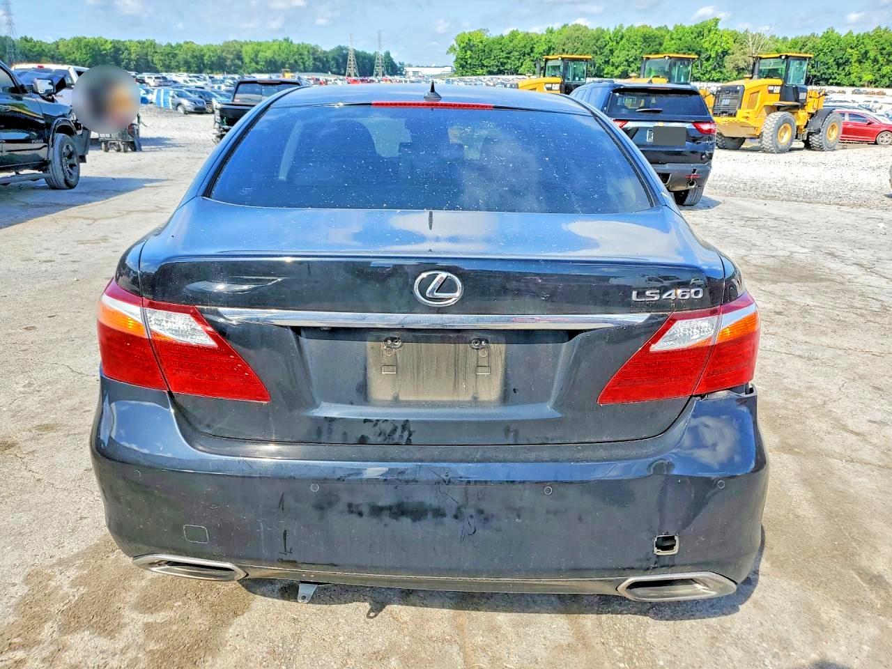 2012 Lexus Ls 460 Черный vin: JTHBL5EF5C5112065