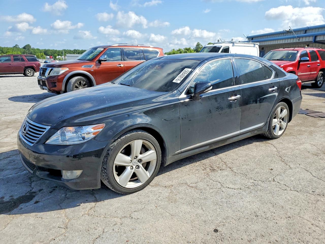 2012 Lexus Ls 460 Black vin: JTHBL5EF5C5112065