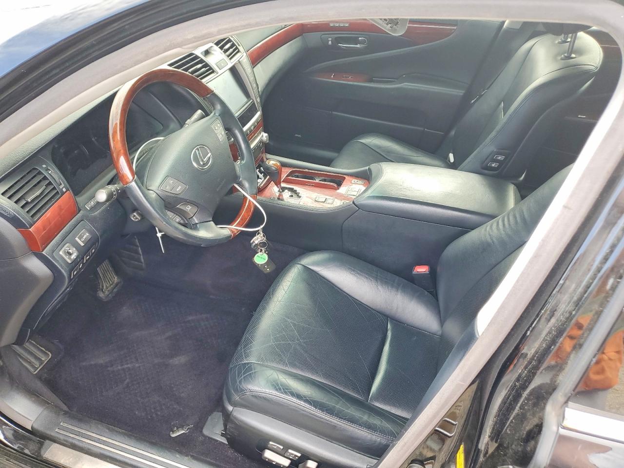 2012 Lexus Ls 460 Черный vin: JTHBL5EF5C5112065