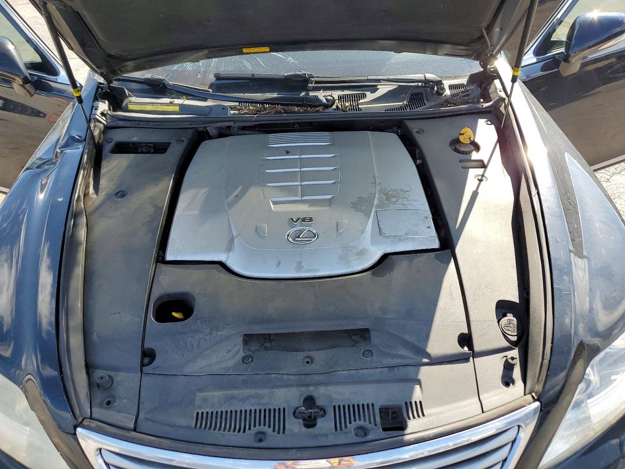 2012 Lexus Ls 460 Черный vin: JTHBL5EF5C5112065