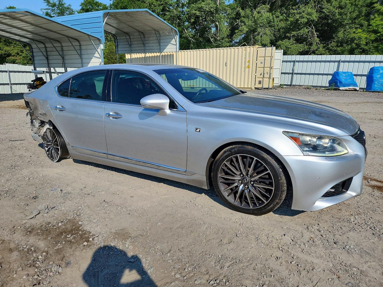 2013 Lexus Ls 460 Серебряный vin: JTHBL5EF5D5115937