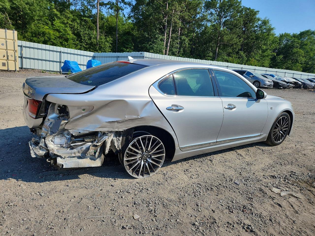 2013 Lexus Ls 460 Серебряный vin: JTHBL5EF5D5115937