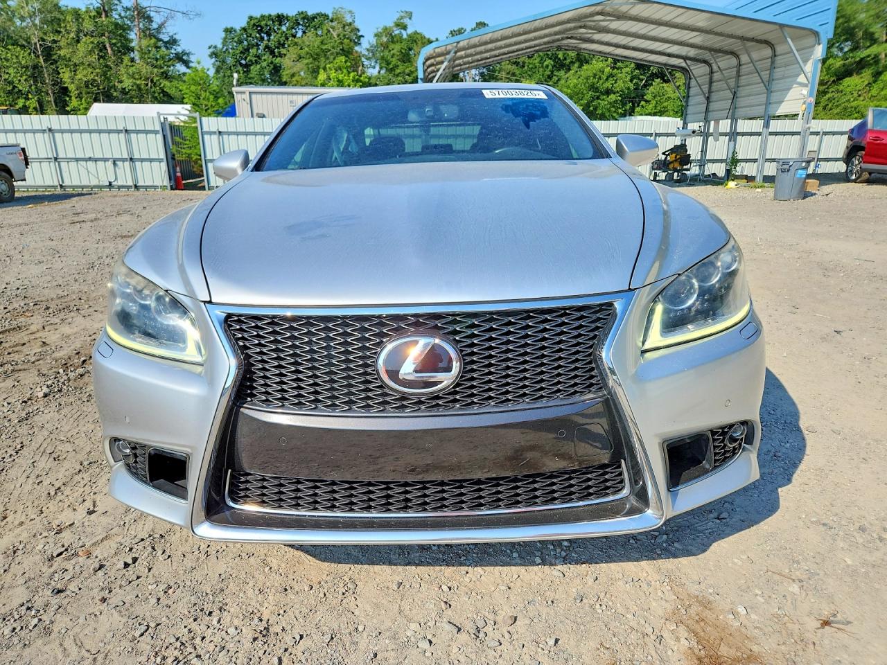 2013 Lexus Ls 460 Серебряный vin: JTHBL5EF5D5115937