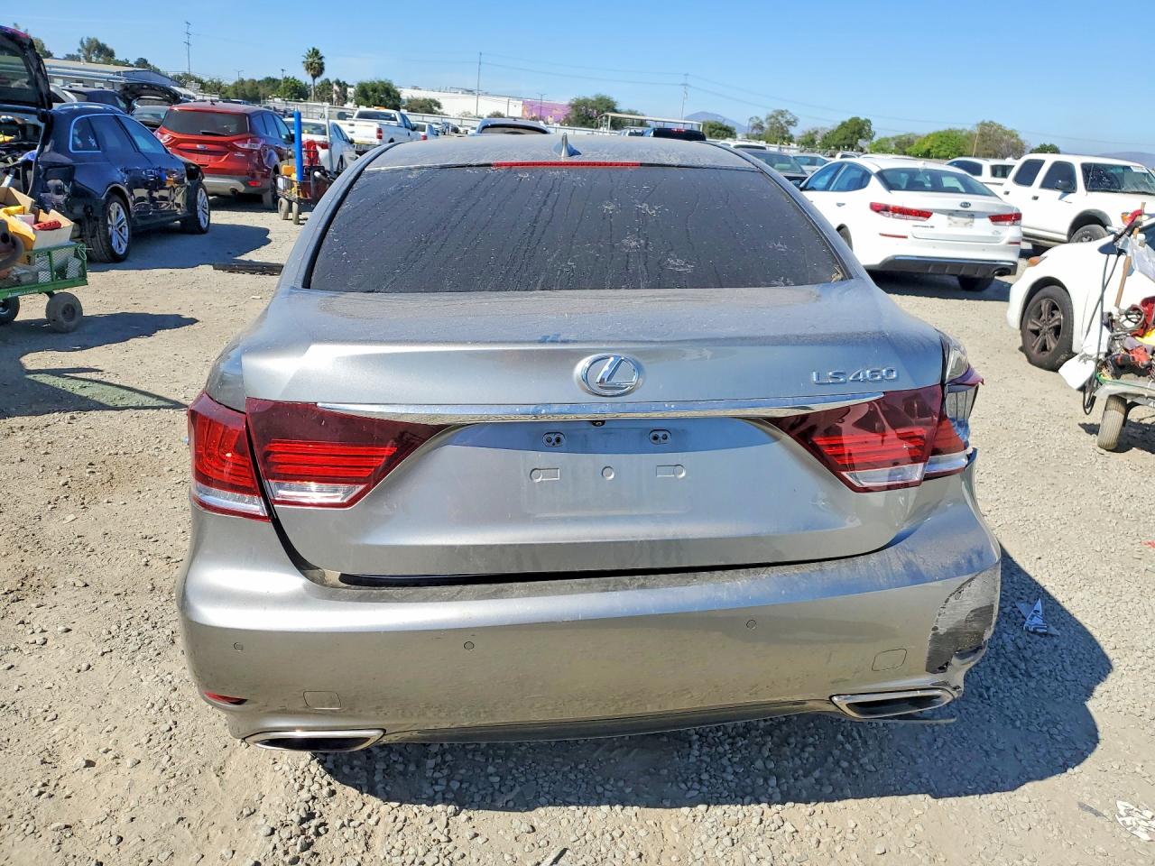 2017 Lexus Ls 460 Base Серый vin: JTHBL5EF5H5146272