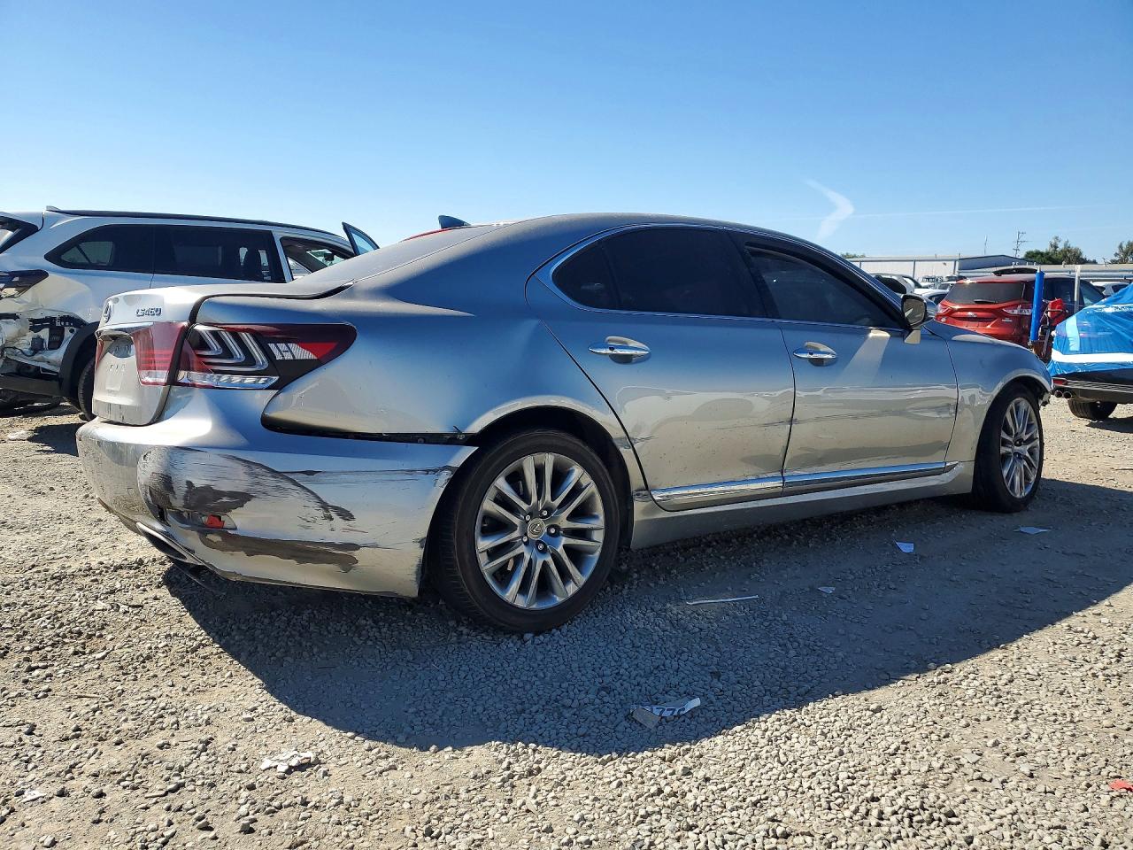 2017 Lexus Ls 460 Base Серый vin: JTHBL5EF5H5146272
