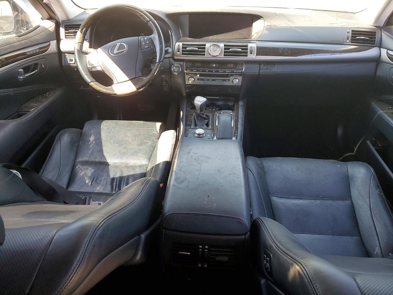 2017 Lexus Ls 460 Base Серый vin: JTHBL5EF5H5146272