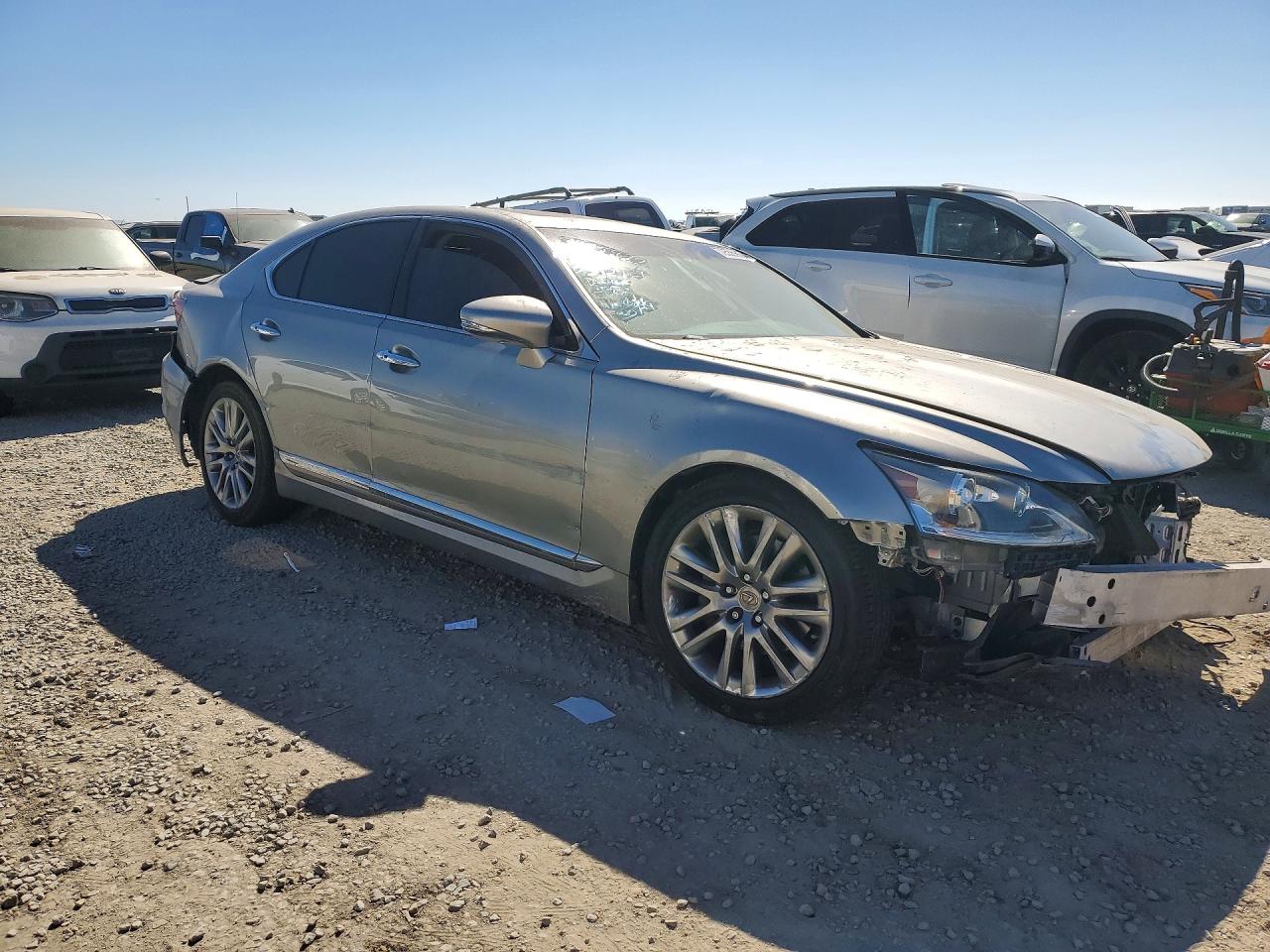 2017 Lexus Ls 460 Base Серый vin: JTHBL5EF5H5146272
