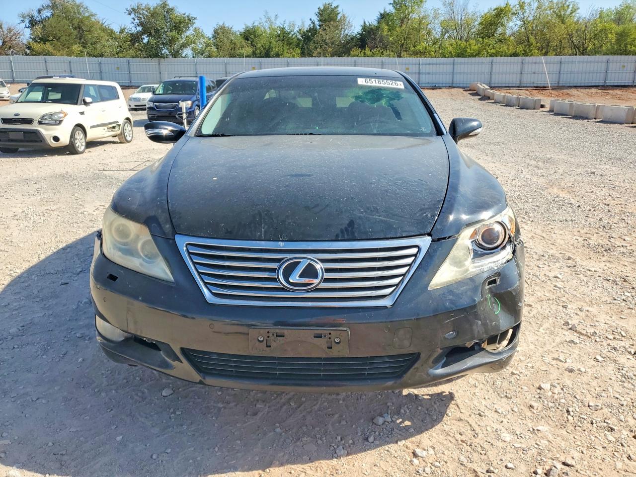 2010 Lexus Ls 460 Black vin: JTHBL5EF6A5095337