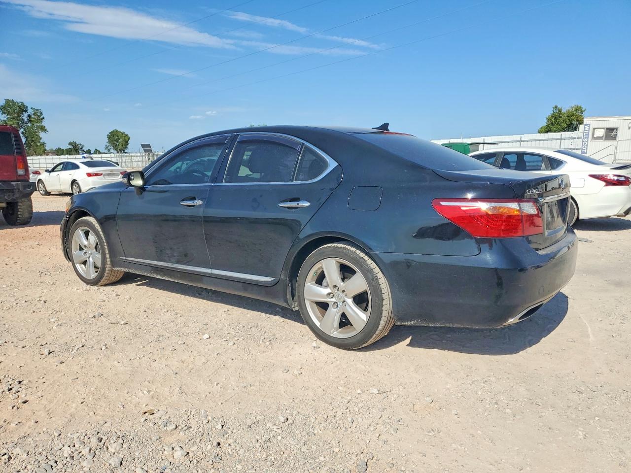 2010 Lexus Ls 460 Black vin: JTHBL5EF6A5095337