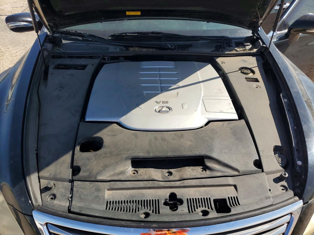 2010 Lexus Ls 460 Black vin: JTHBL5EF6A5095337