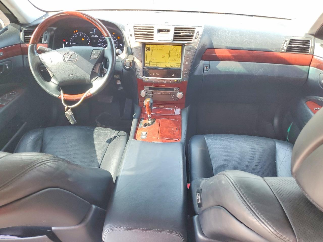 2010 Lexus Ls 460 Black vin: JTHBL5EF6A5095337