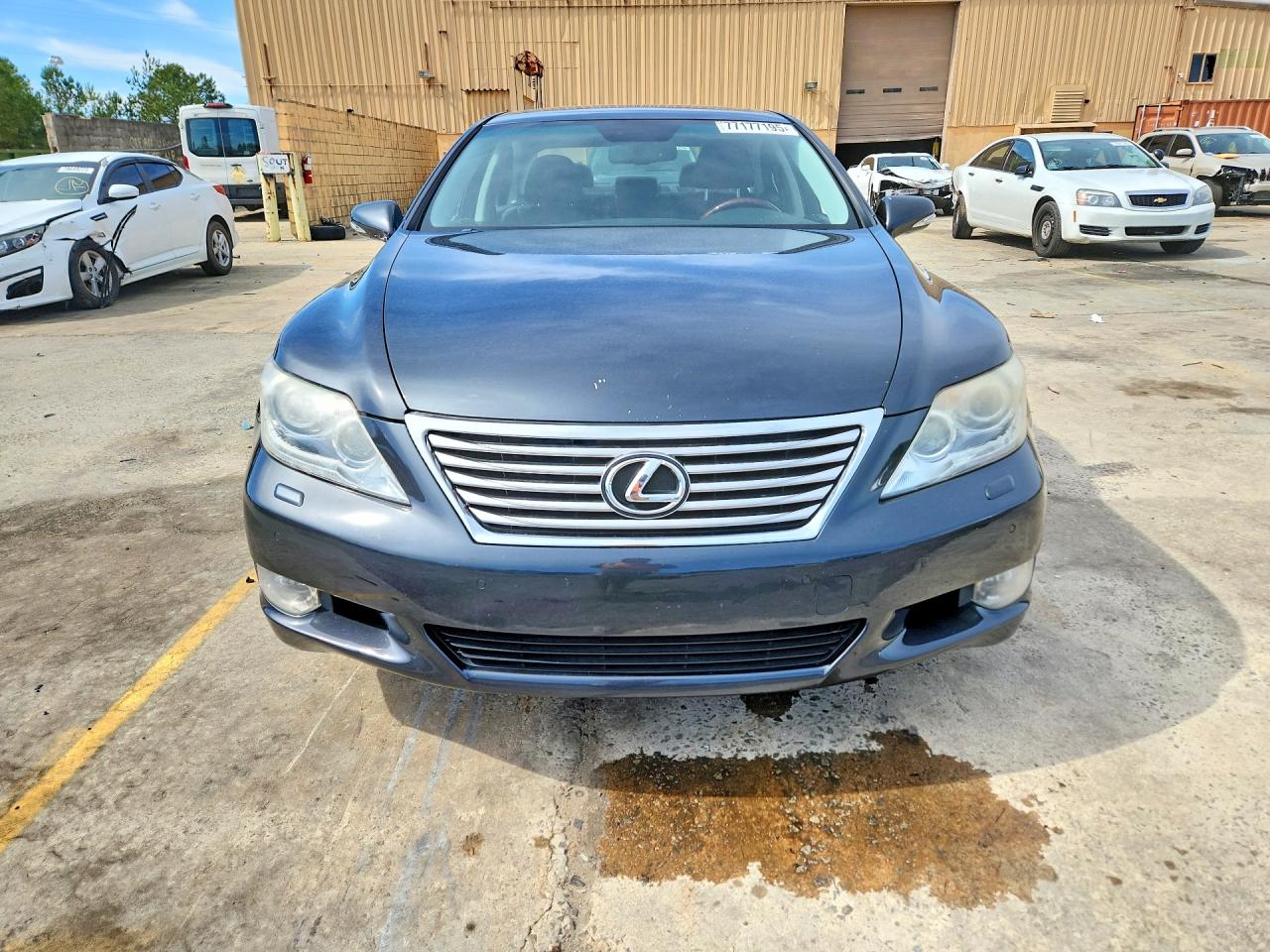 2010 Lexus Ls 460 Gray vin: JTHBL5EF6A5097041