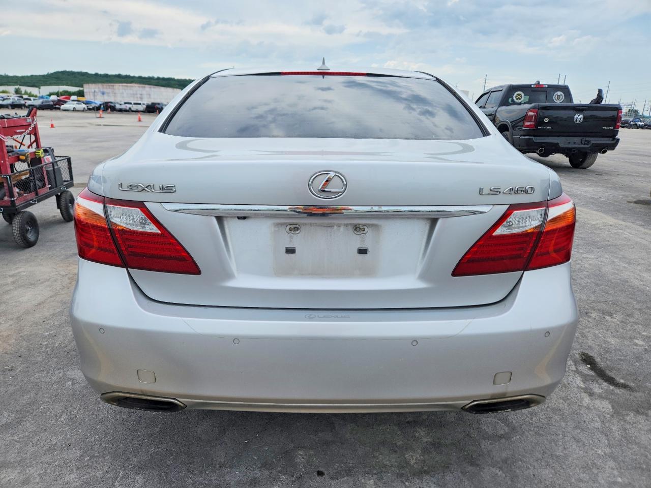 2010 Lexus Ls 460 Silver vin: JTHBL5EF6A5101346
