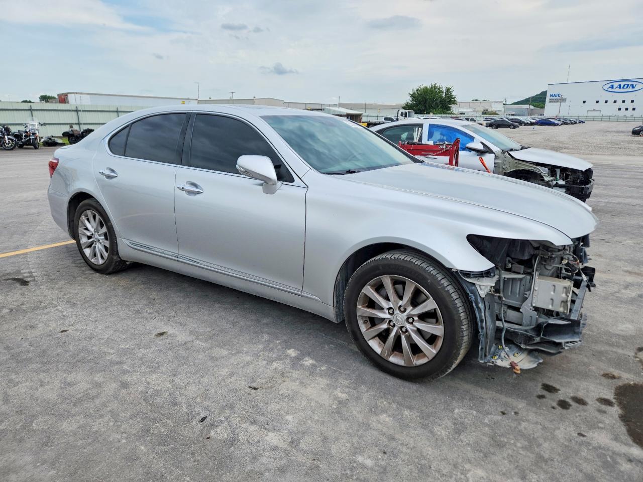2010 Lexus Ls 460 Silver vin: JTHBL5EF6A5101346