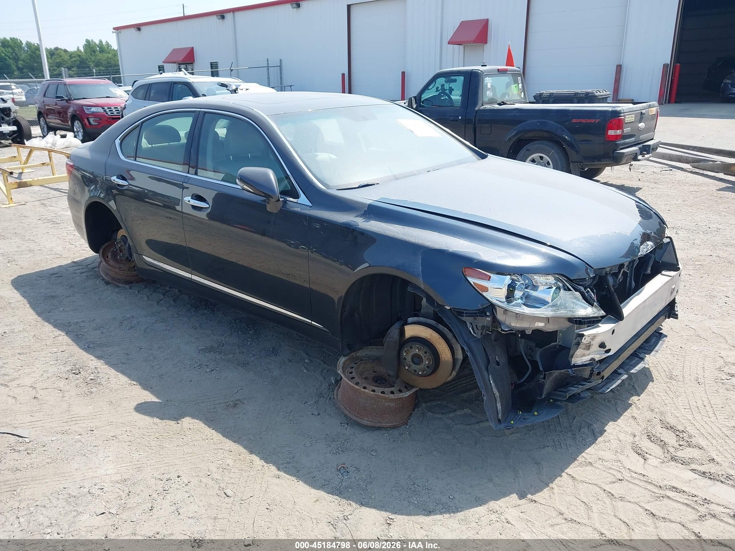 2011 Lexus Ls 460   Gray vin: JTHBL5EF6B5106659