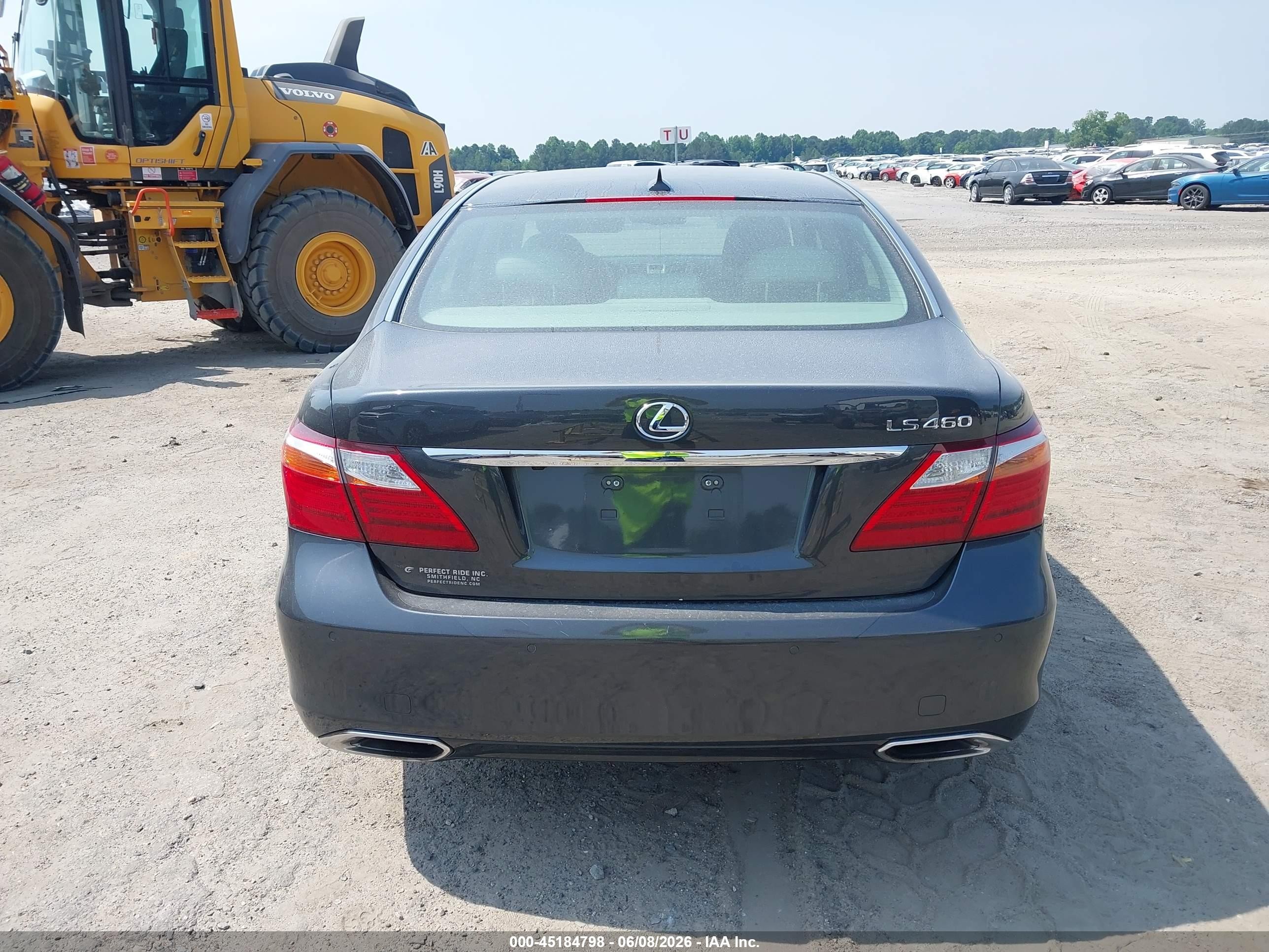 2011 Lexus Ls 460   Gray vin: JTHBL5EF6B5106659