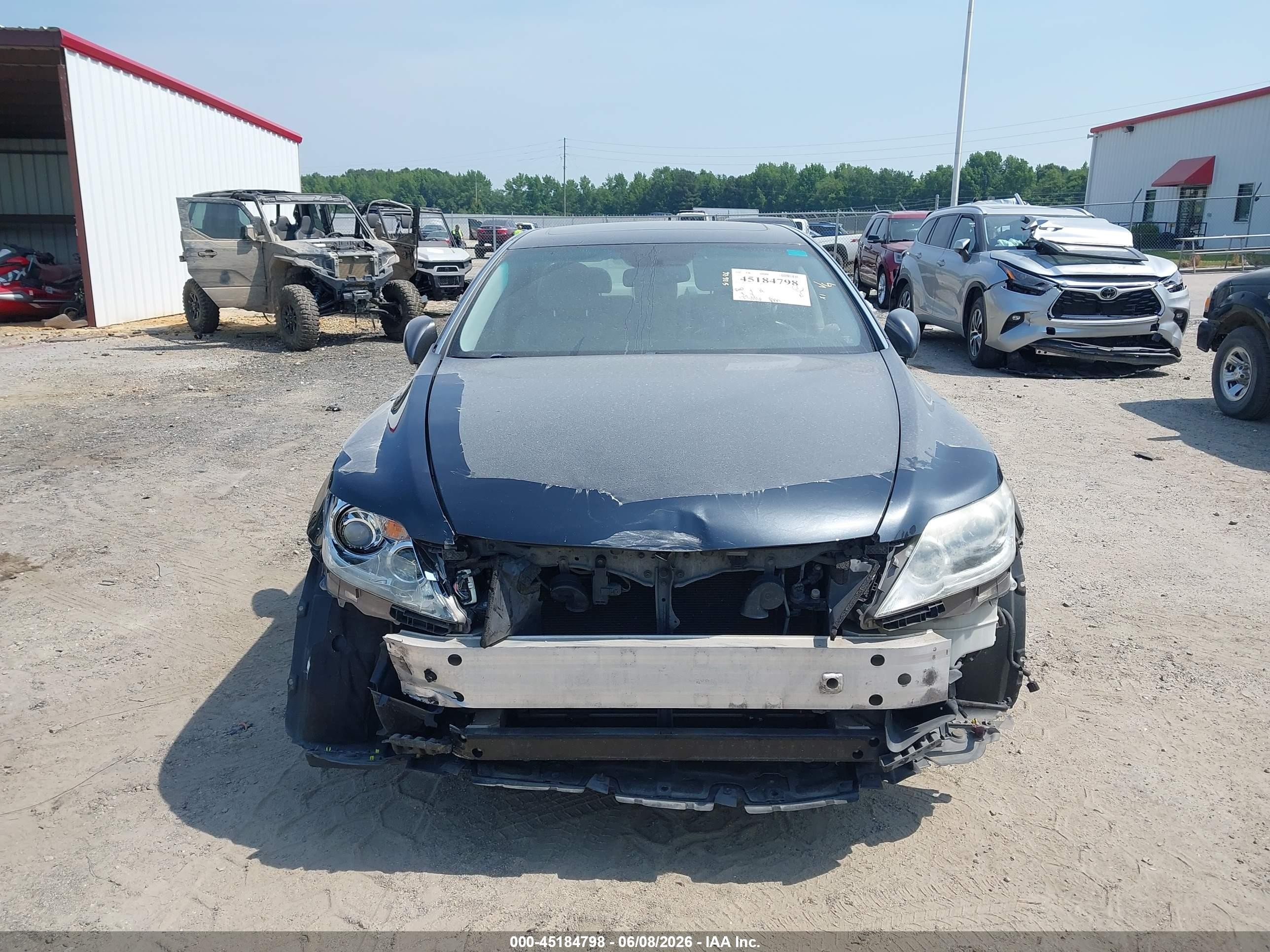 2011 Lexus Ls 460   Gray vin: JTHBL5EF6B5106659
