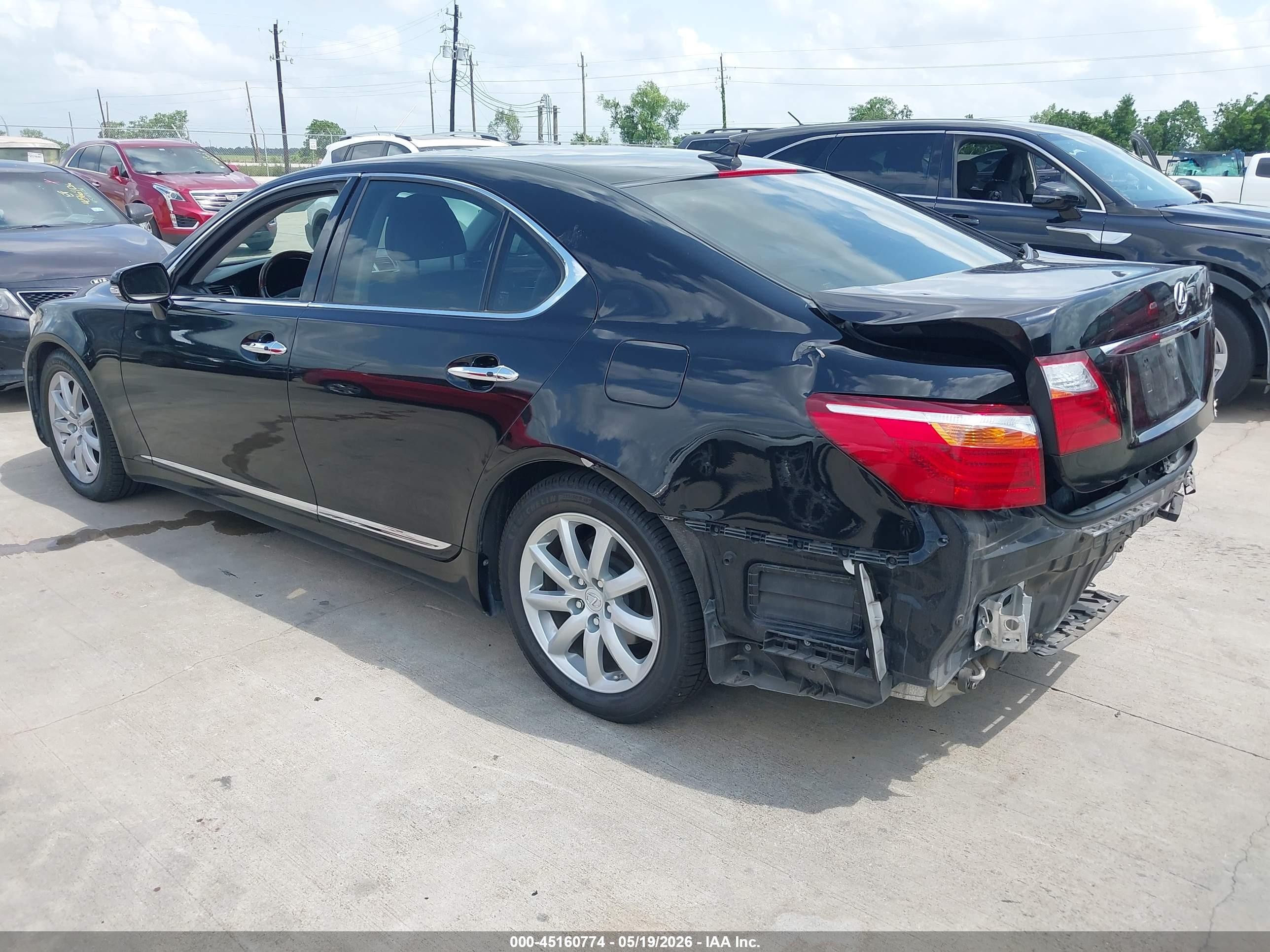 2012 Lexus Ls 460   Black vin: JTHBL5EF6C5111460