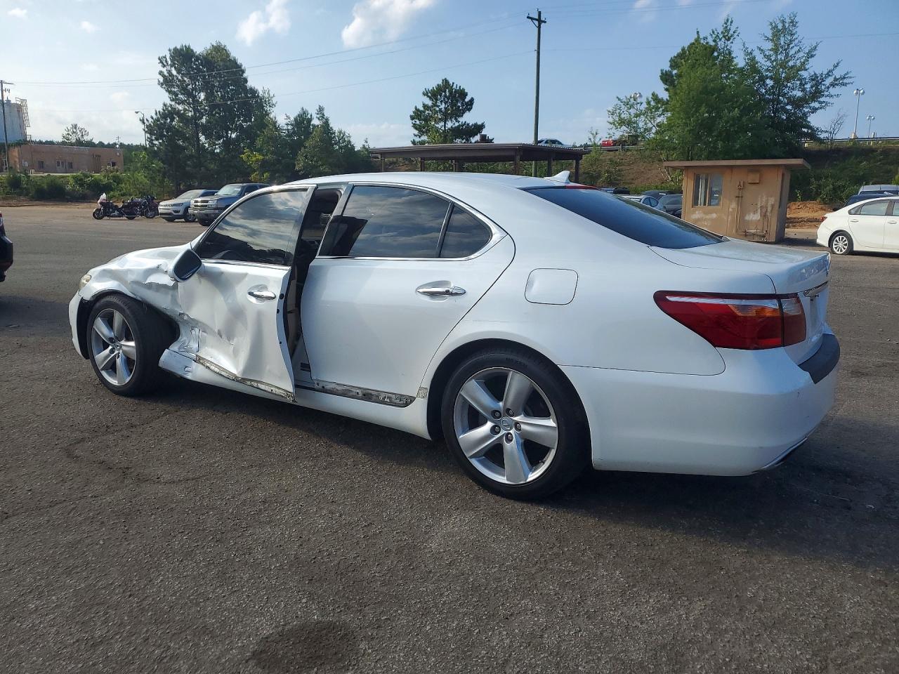 2012 Lexus Ls 460 Белый vin: JTHBL5EF6C5111801