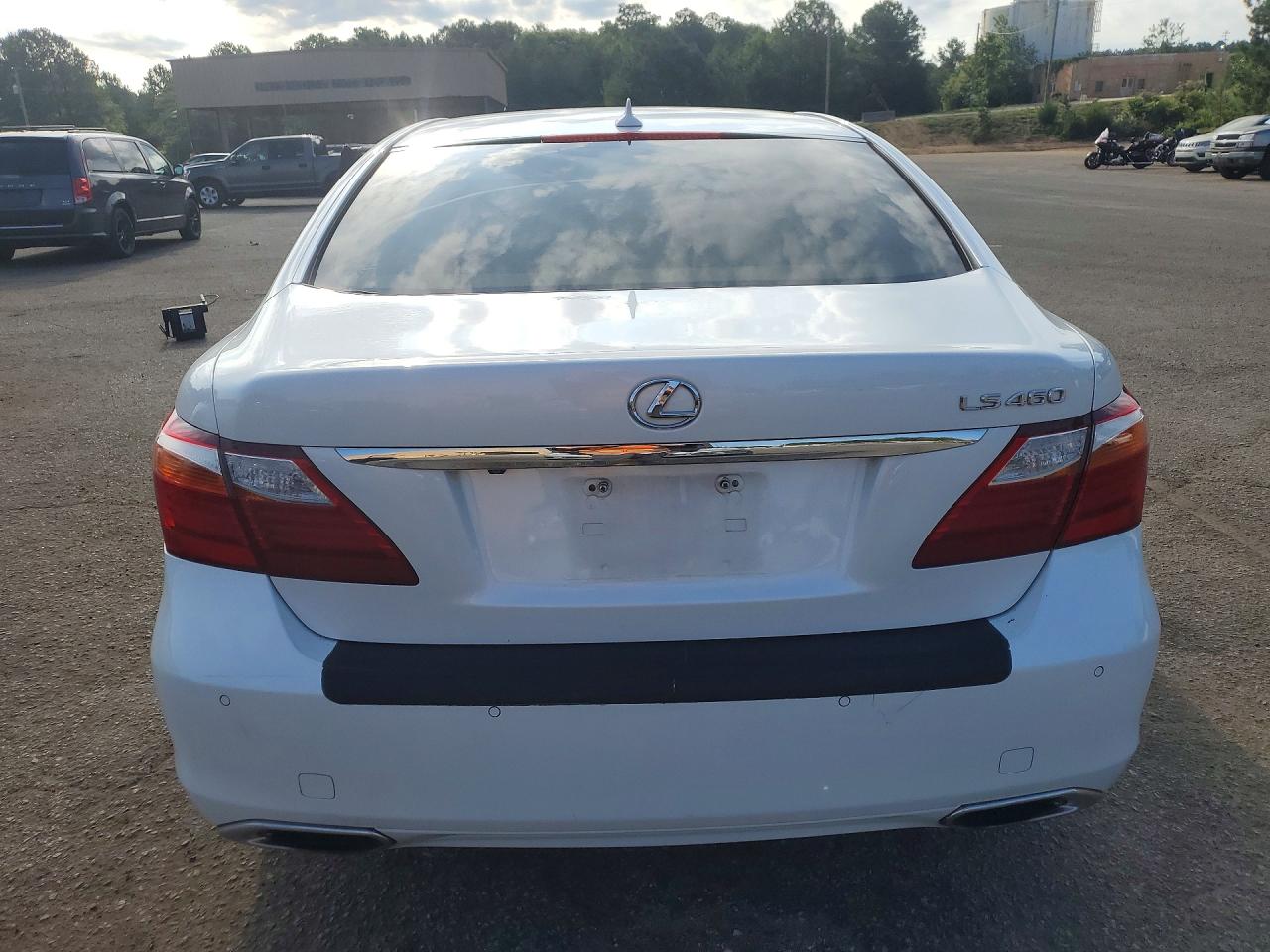 2012 Lexus Ls 460 Белый vin: JTHBL5EF6C5111801