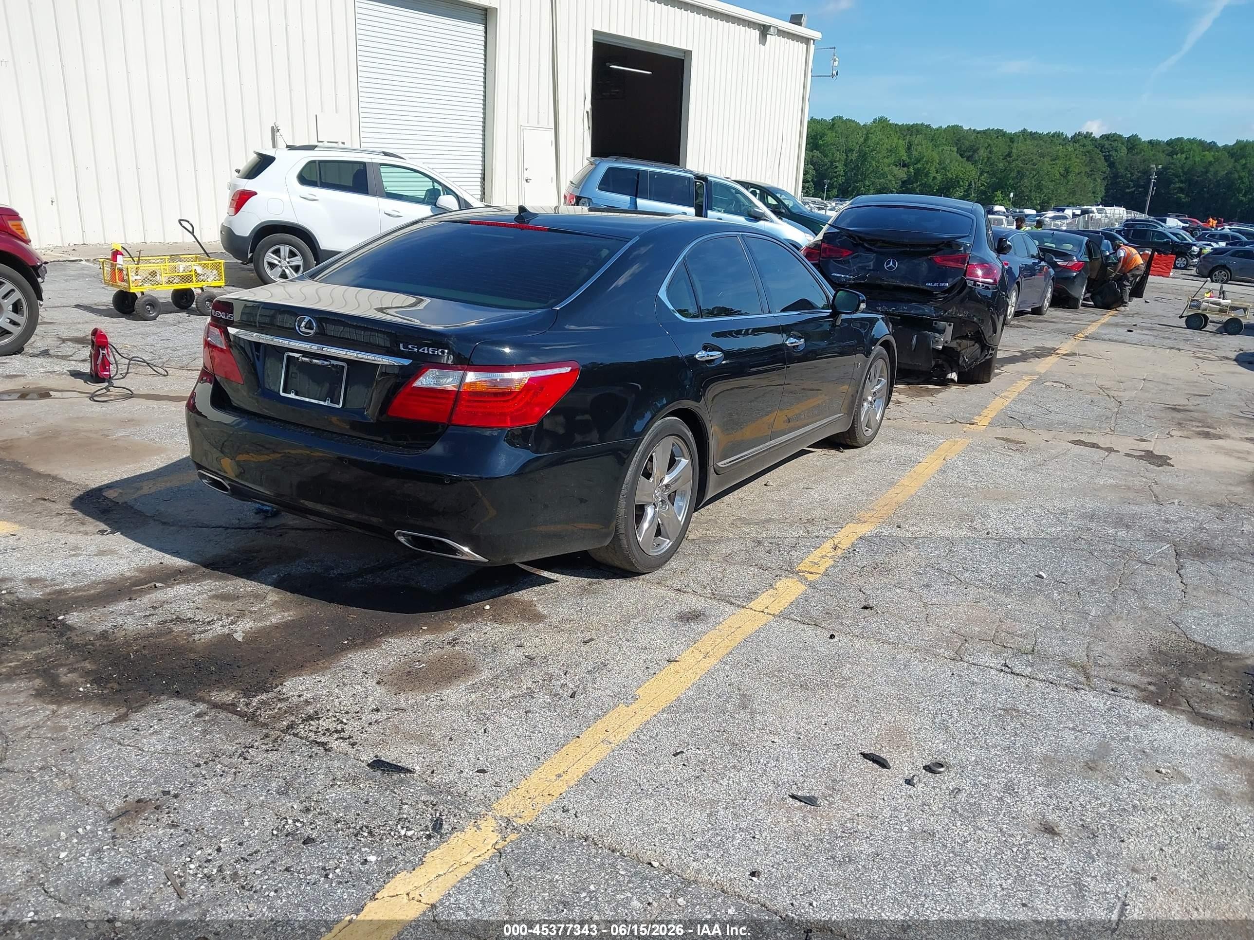 2010 Lexus Ls 460   Gray vin: JTHBL5EF7A5094634