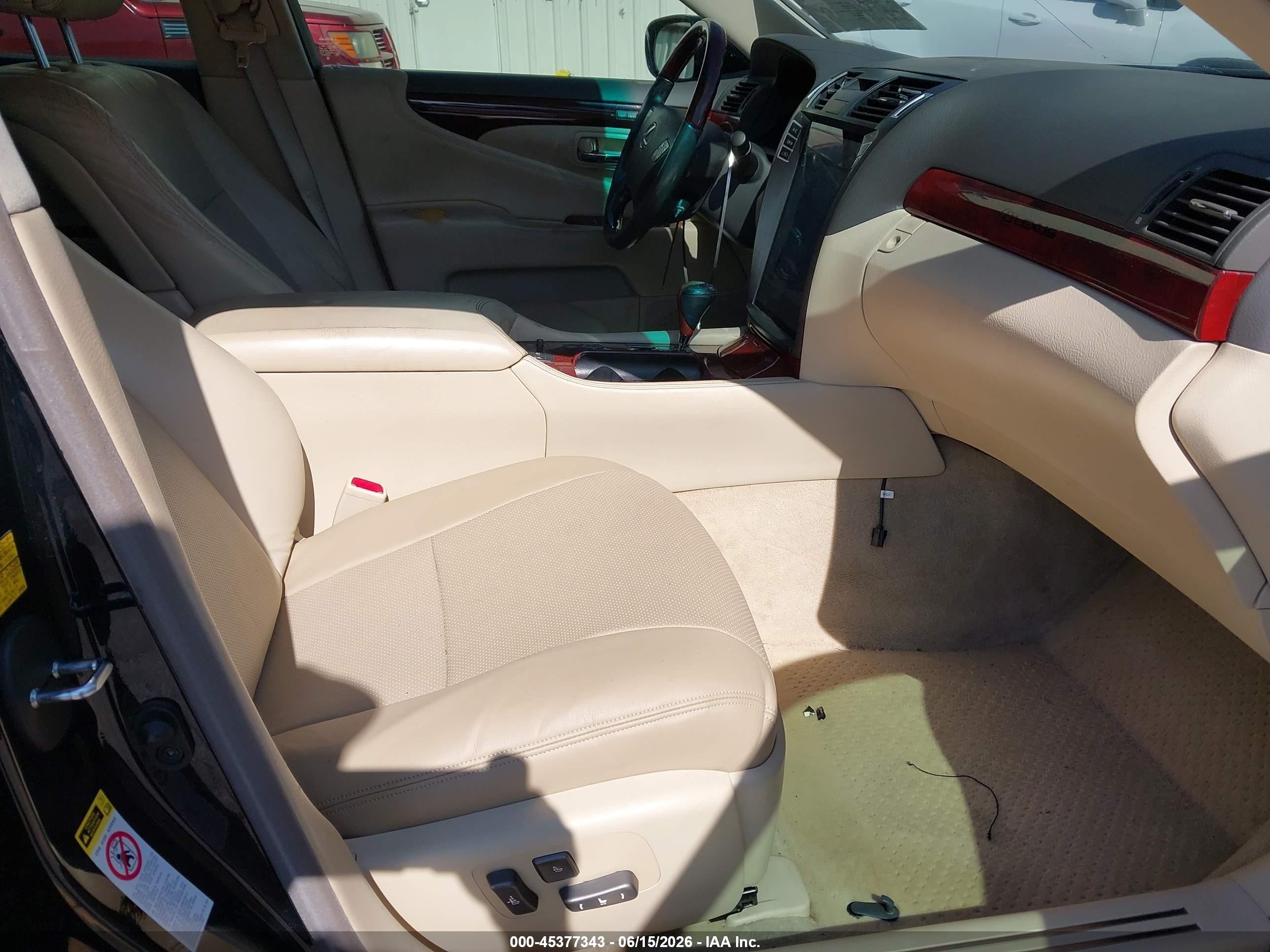 2010 Lexus Ls 460   Gray vin: JTHBL5EF7A5094634