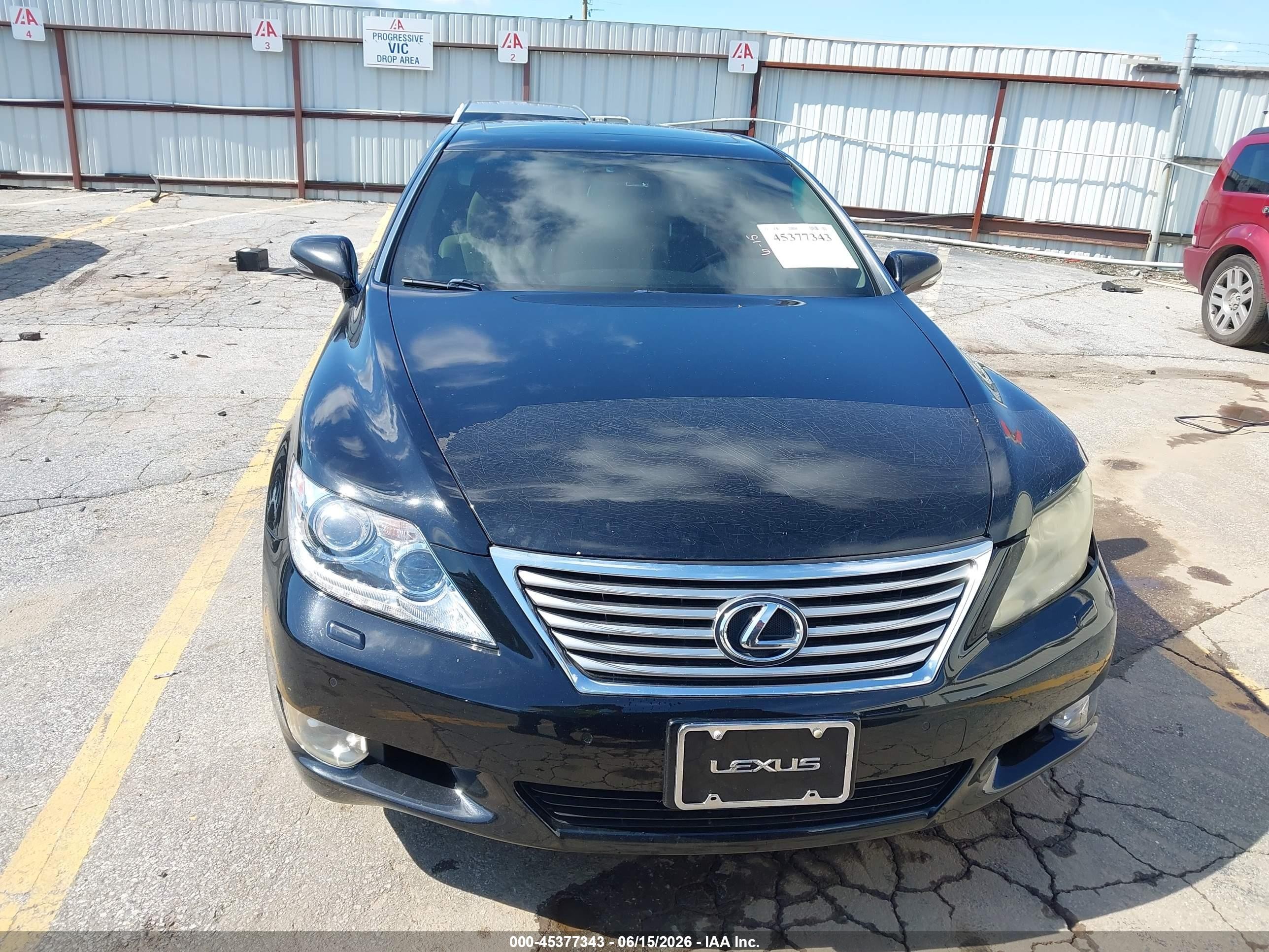 2010 Lexus Ls 460   Gray vin: JTHBL5EF7A5094634