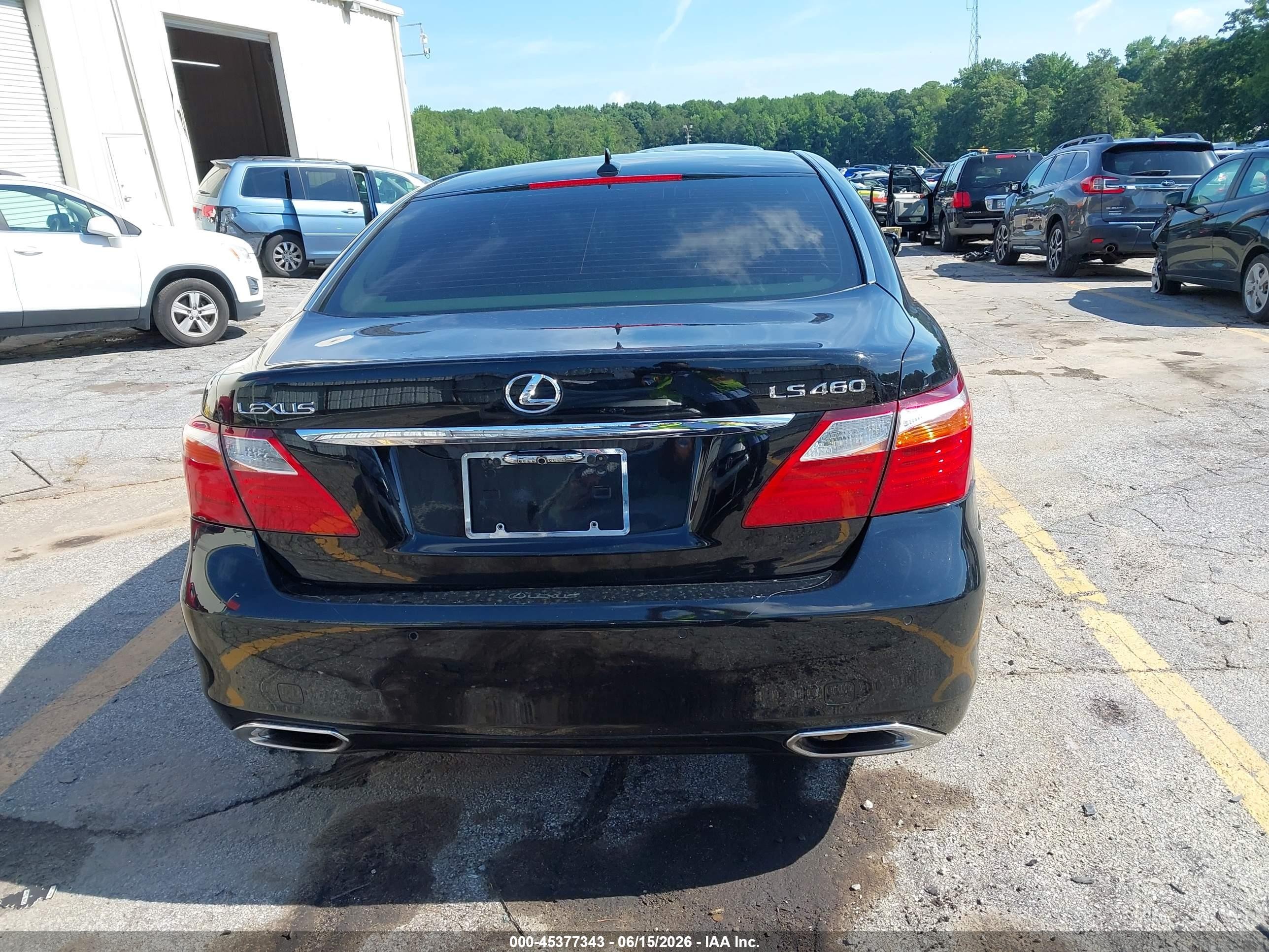 2010 Lexus Ls 460   Gray vin: JTHBL5EF7A5094634