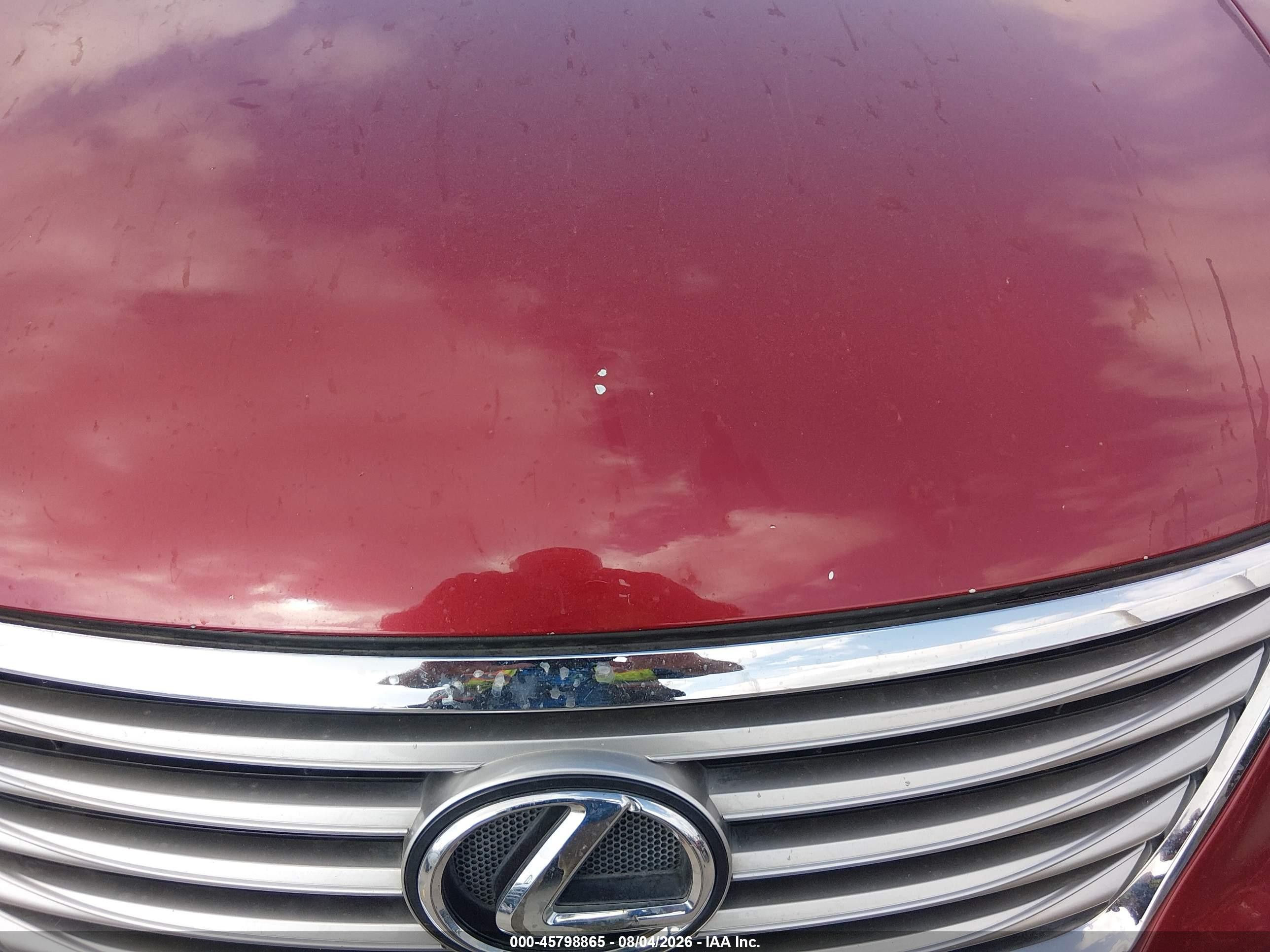 2010 Lexus Ls 460   Maroon vin: JTHBL5EF7A5097324