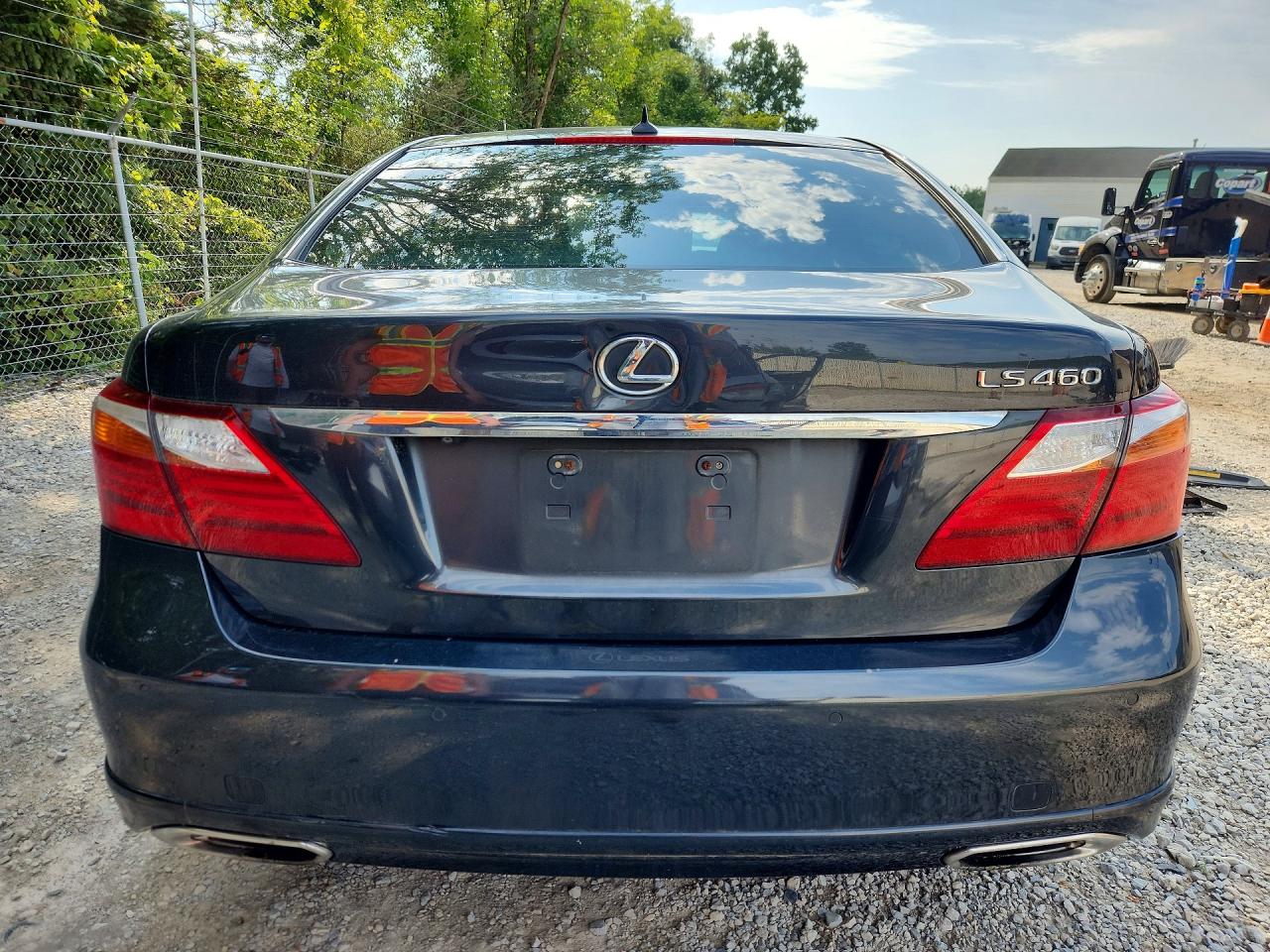 2011 Lexus Ls 460 Charcoal vin: JTHBL5EF7B5102247
