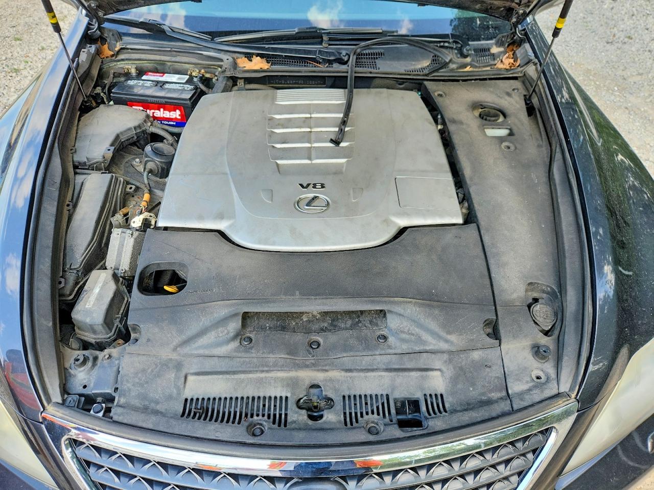 2011 Lexus Ls 460 Charcoal vin: JTHBL5EF7B5102247