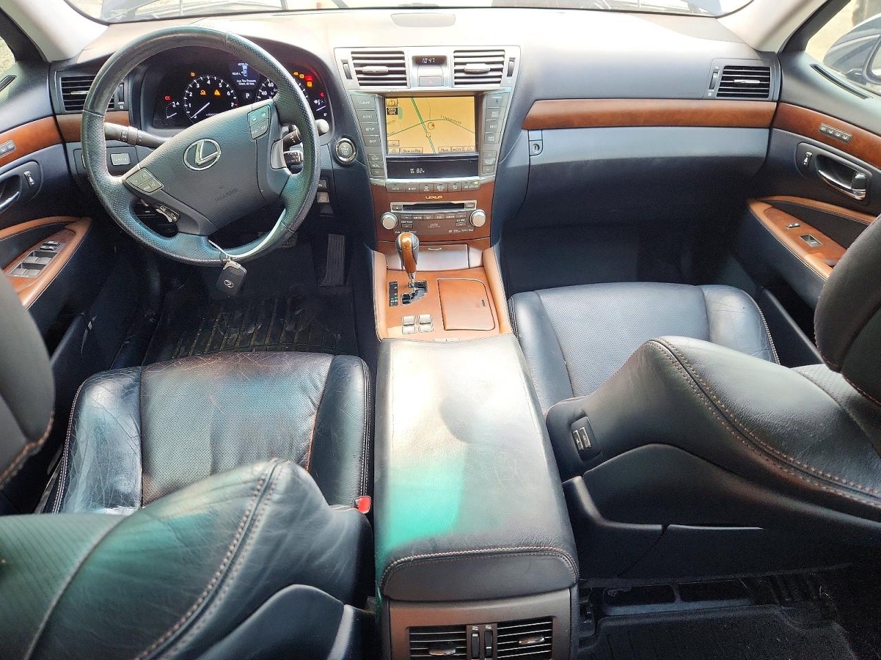 2011 Lexus Ls 460 Charcoal vin: JTHBL5EF7B5102247