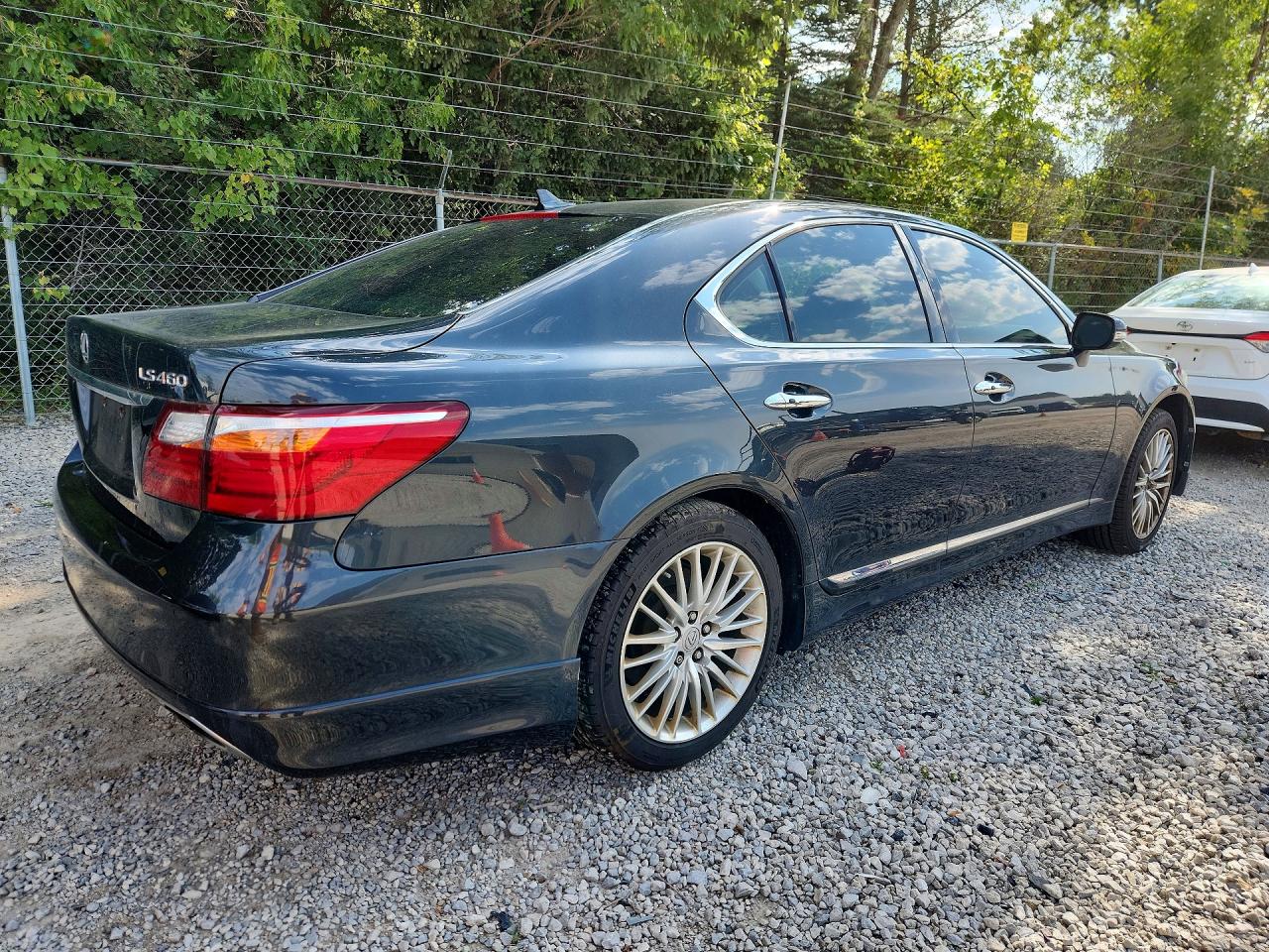2011 Lexus Ls 460 Charcoal vin: JTHBL5EF7B5102247