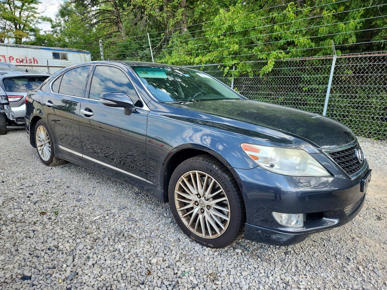 2011 Lexus Ls 460 Charcoal vin: JTHBL5EF7B5102247