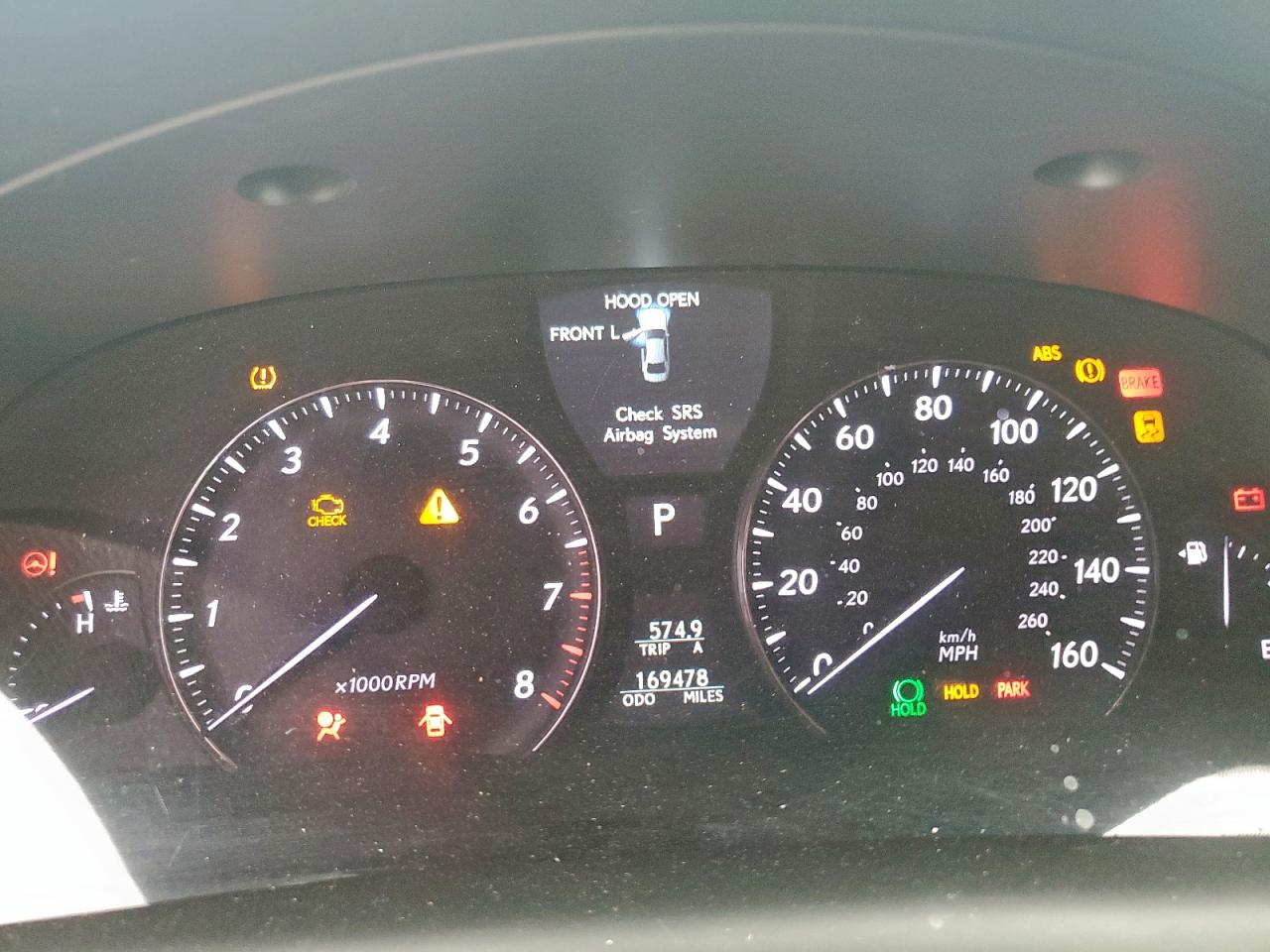 2011 Lexus Ls 460 Blue vin: JTHBL5EF7B5106573
