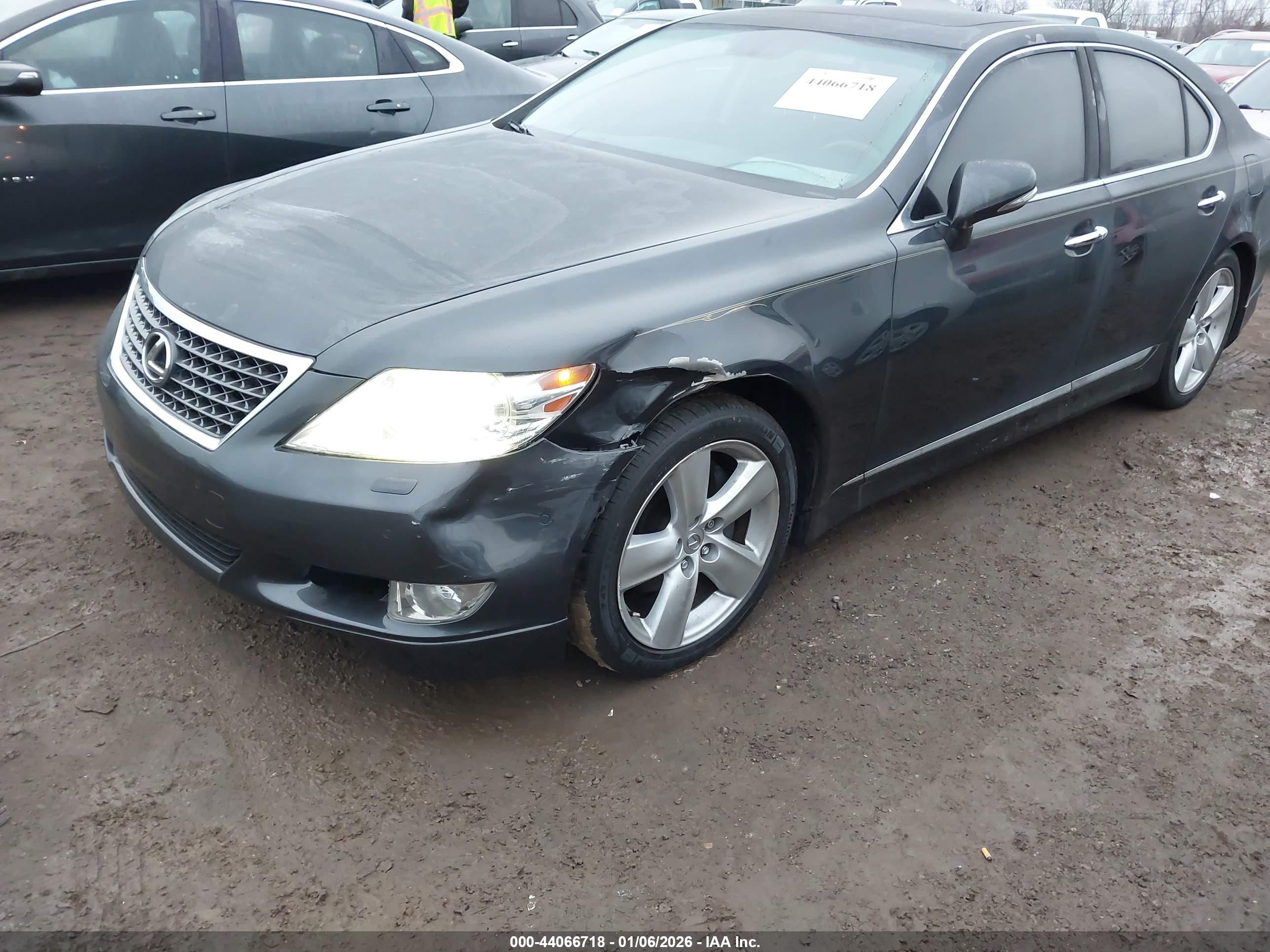 2011 Lexus Ls 460   Серый vin: JTHBL5EF7B5107528