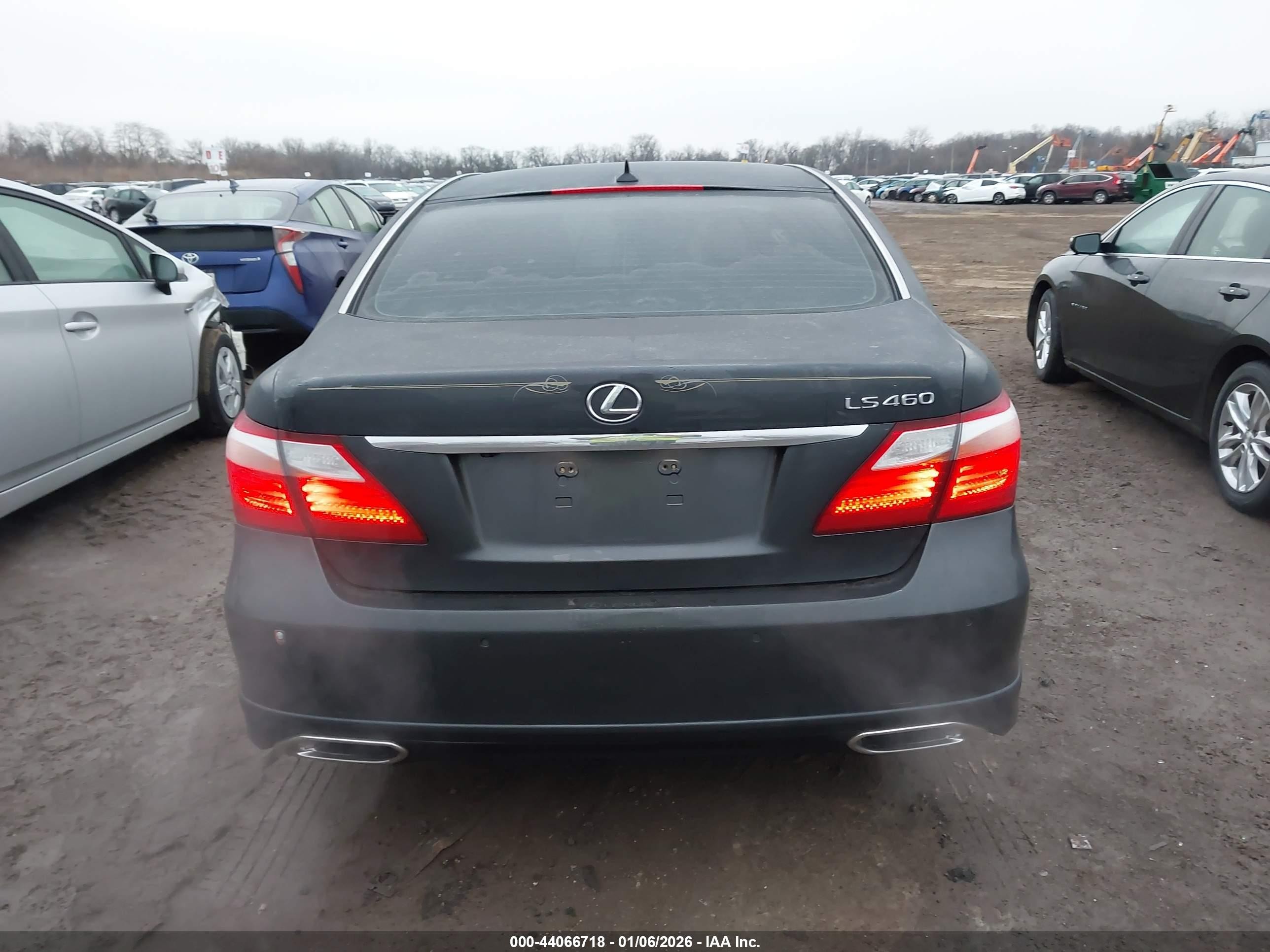 2011 Lexus Ls 460   Серый vin: JTHBL5EF7B5107528