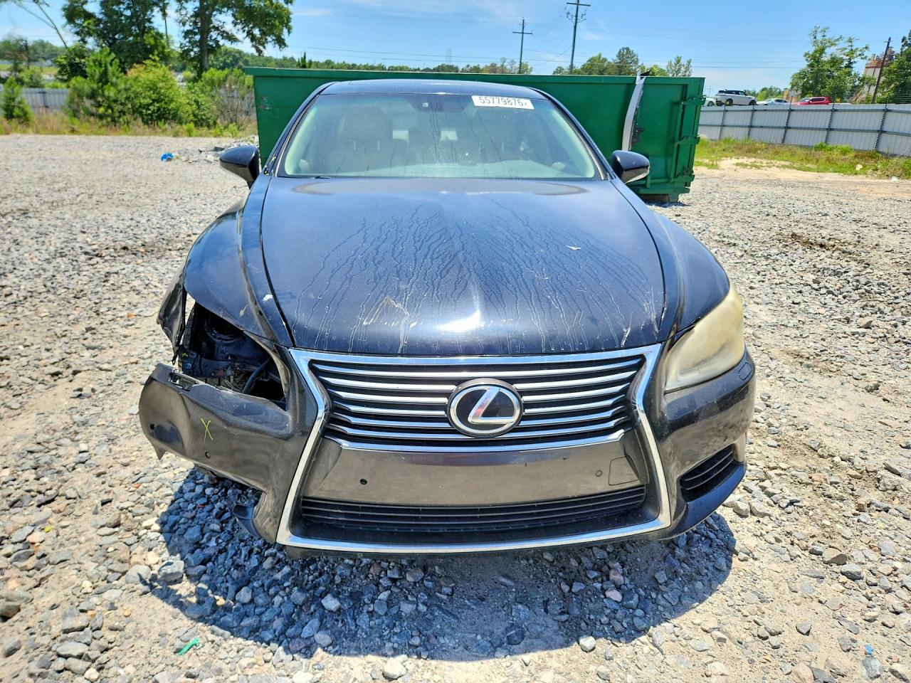 2013 Lexus Ls 460 Черный vin: JTHBL5EF7D5115924