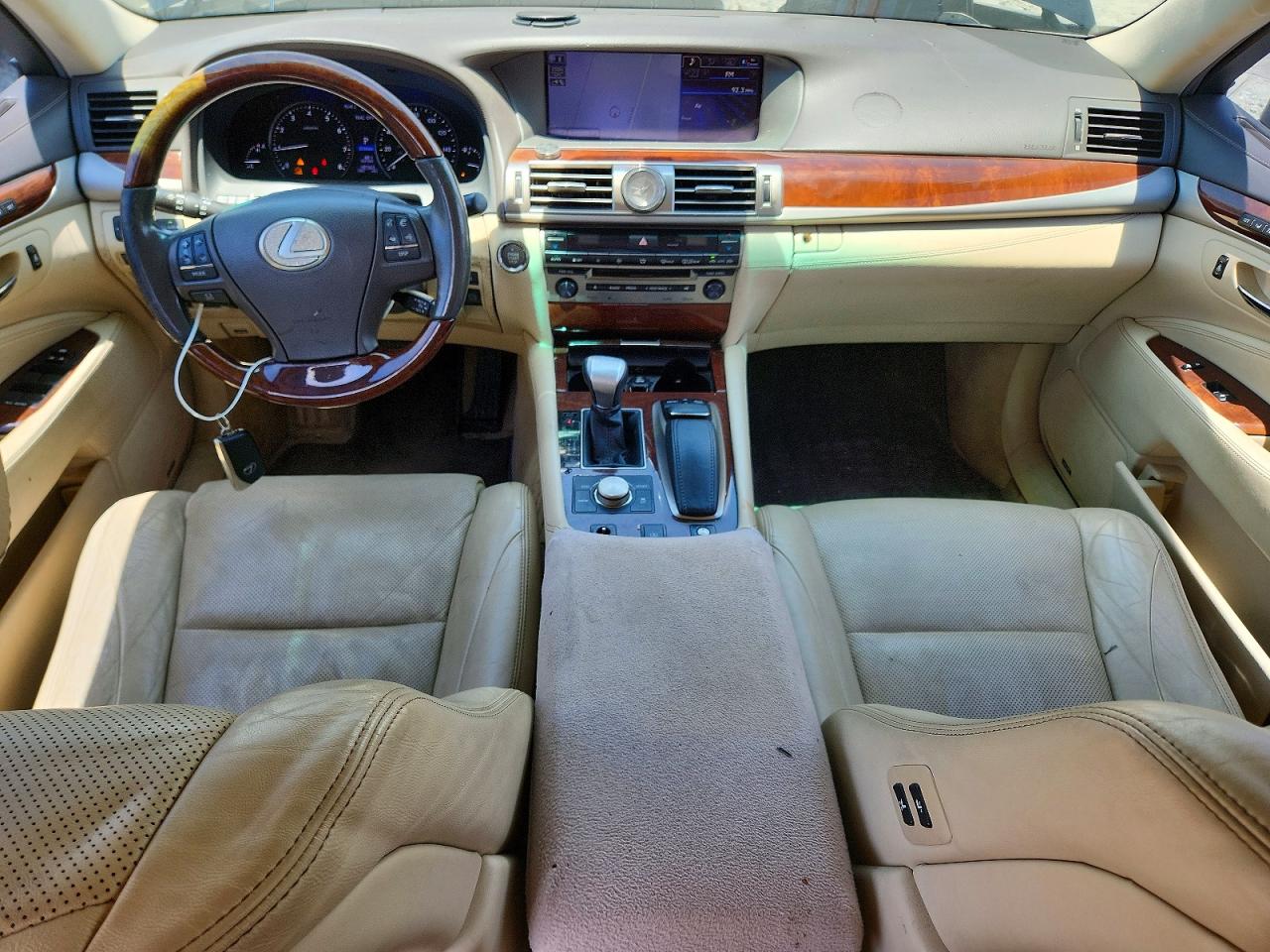 2013 Lexus Ls 460 Черный vin: JTHBL5EF7D5115924
