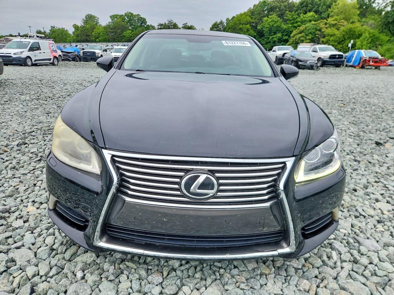 2013 Lexus Ls 460 Black vin: JTHBL5EF7D5121173