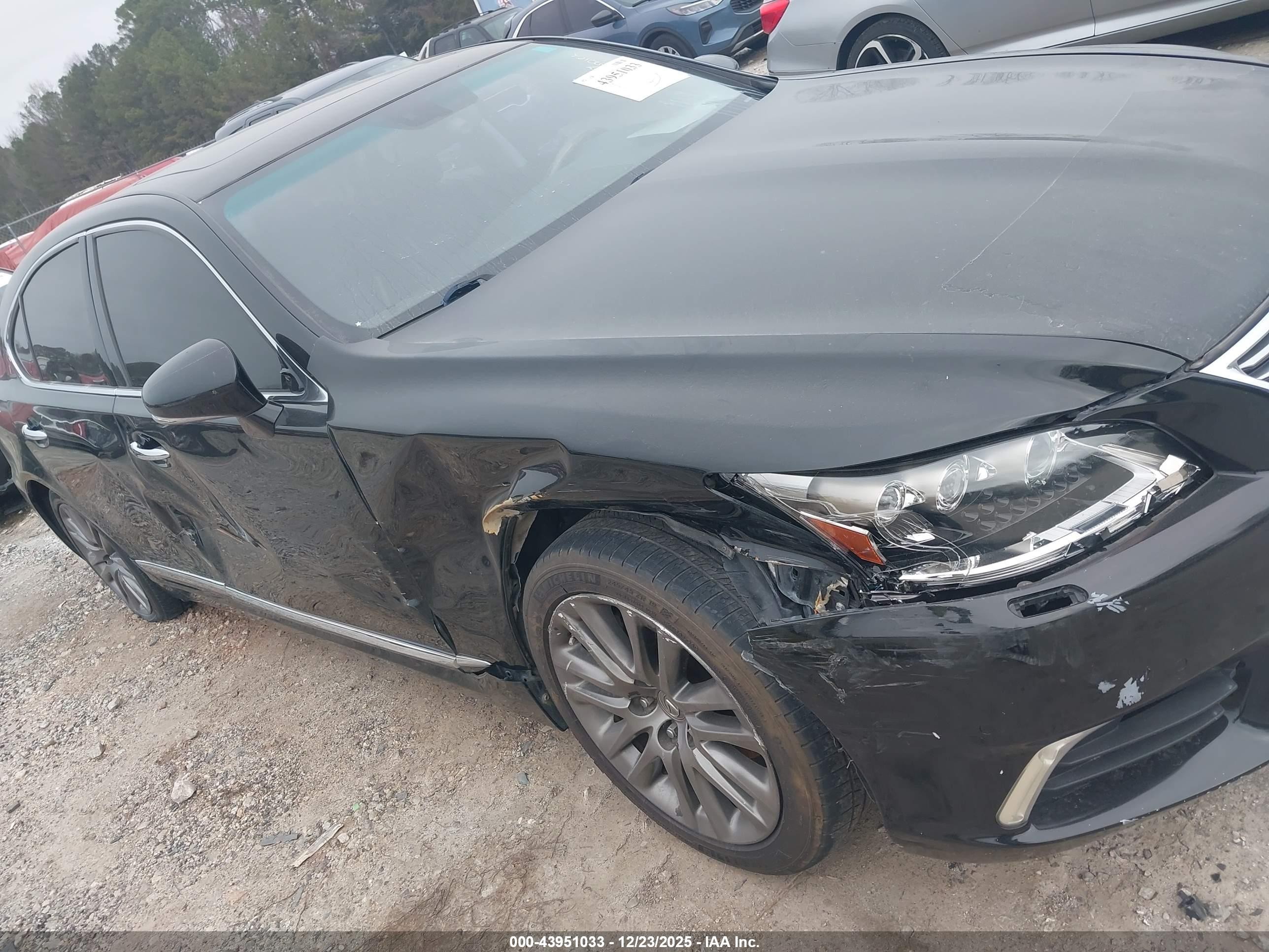 2013 Lexus Ls 460   Black vin: JTHBL5EF7D5123831