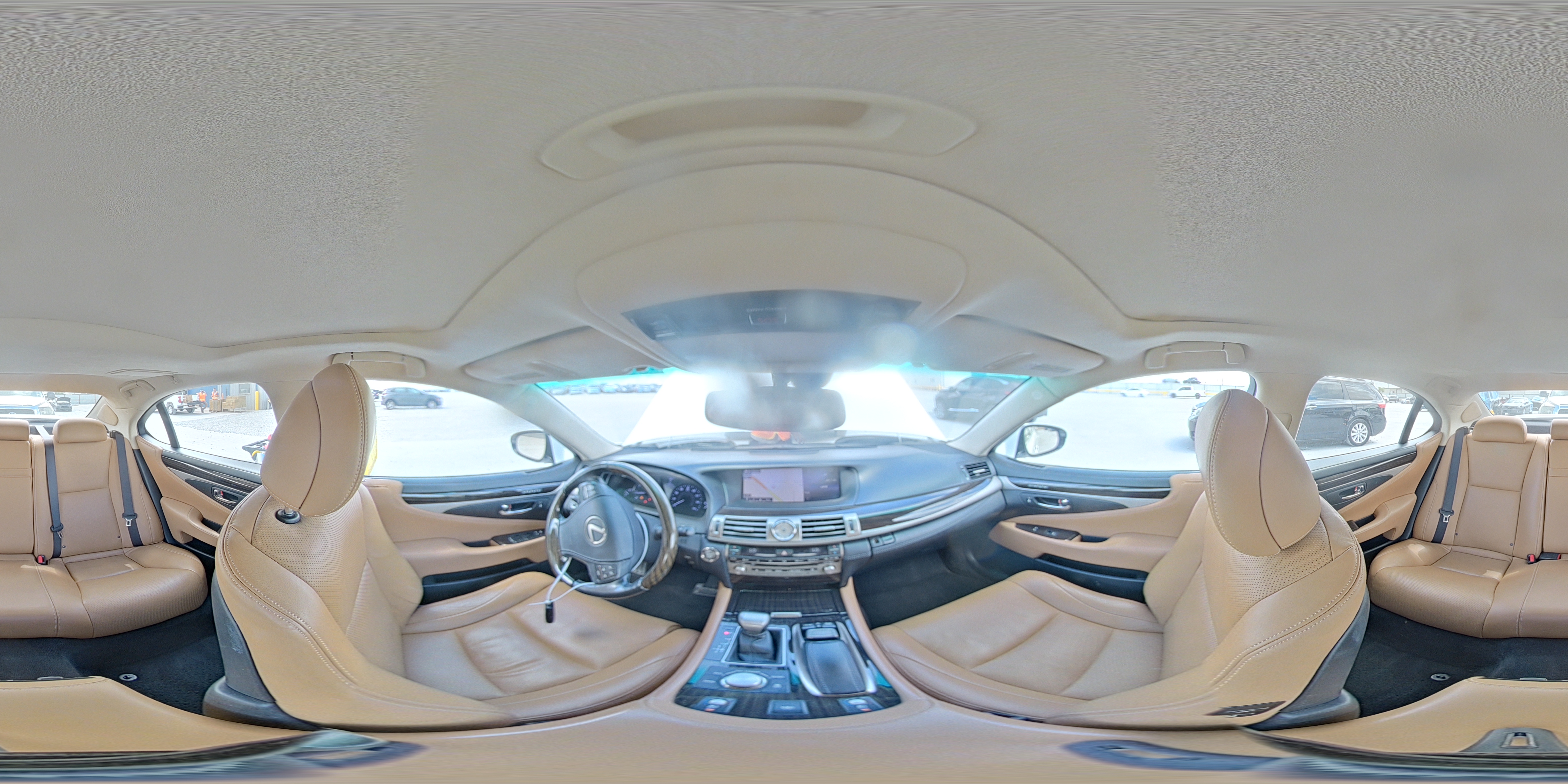 2015 Lexus Ls 460 White vin: JTHBL5EF7F5133293