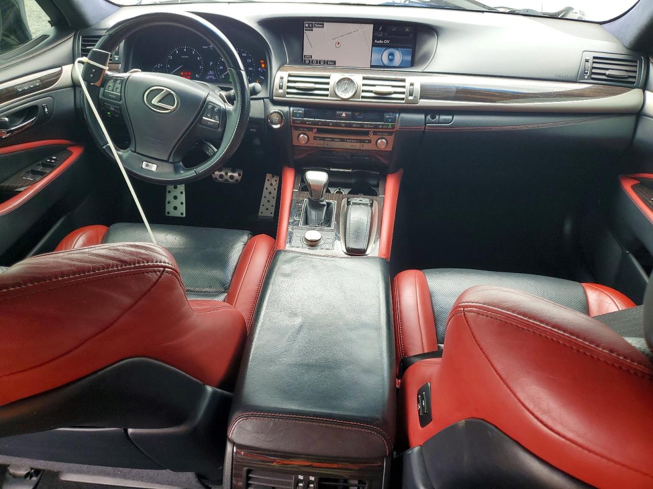 2015 Lexus Ls 460 Белый vin: JTHBL5EF7F5135884