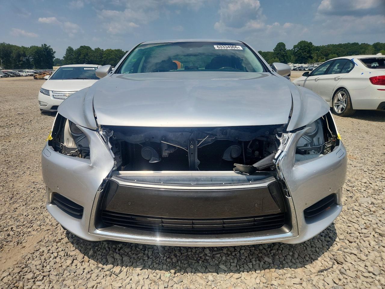 2015 Lexus Ls 460 Silver vin: JTHBL5EF7F5137425