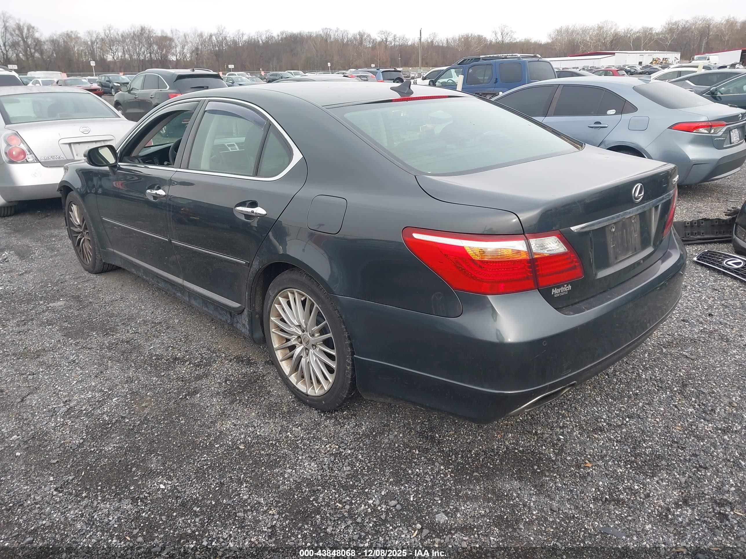 2011 Lexus Ls 460   Black vin: JTHBL5EF8B5102483